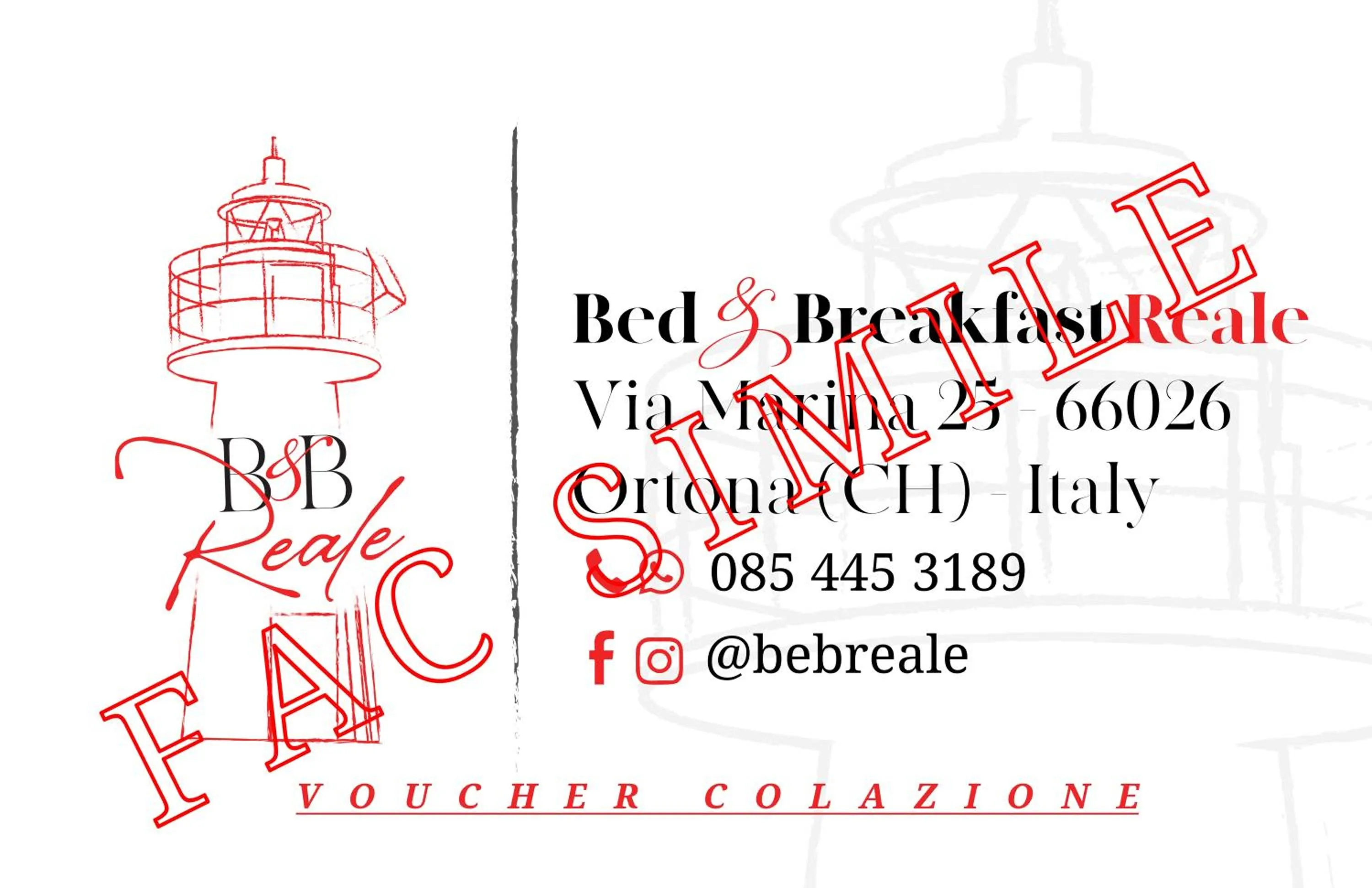 Breakfast in B&B Reale - Ortona