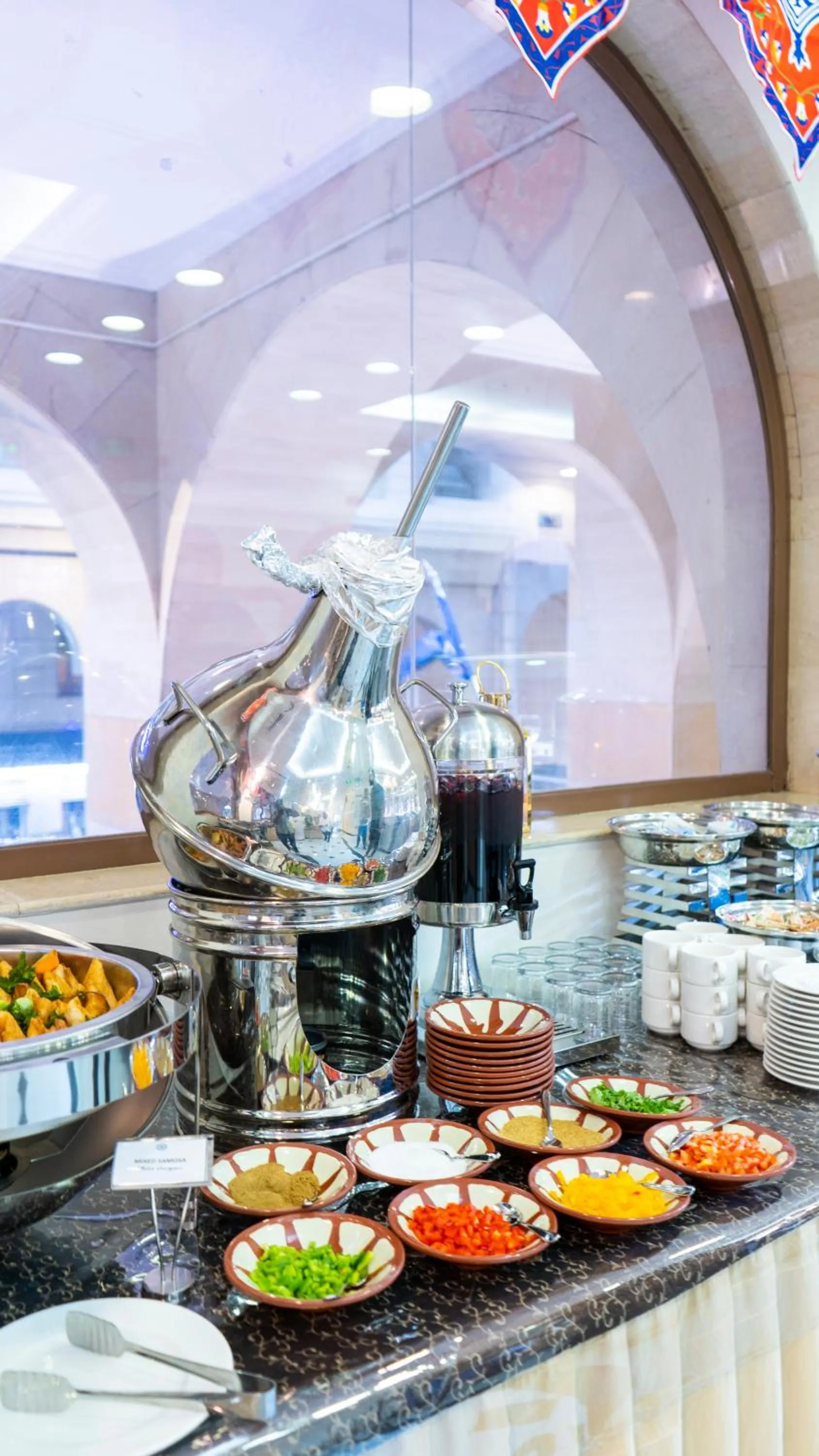 Breakfast in Jiwar Al Madina Hotel