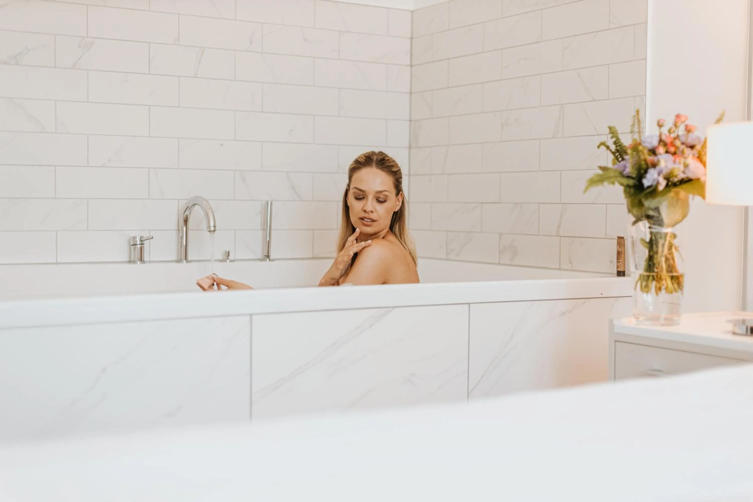 Bathroom in Thermal Hotel Visegrád