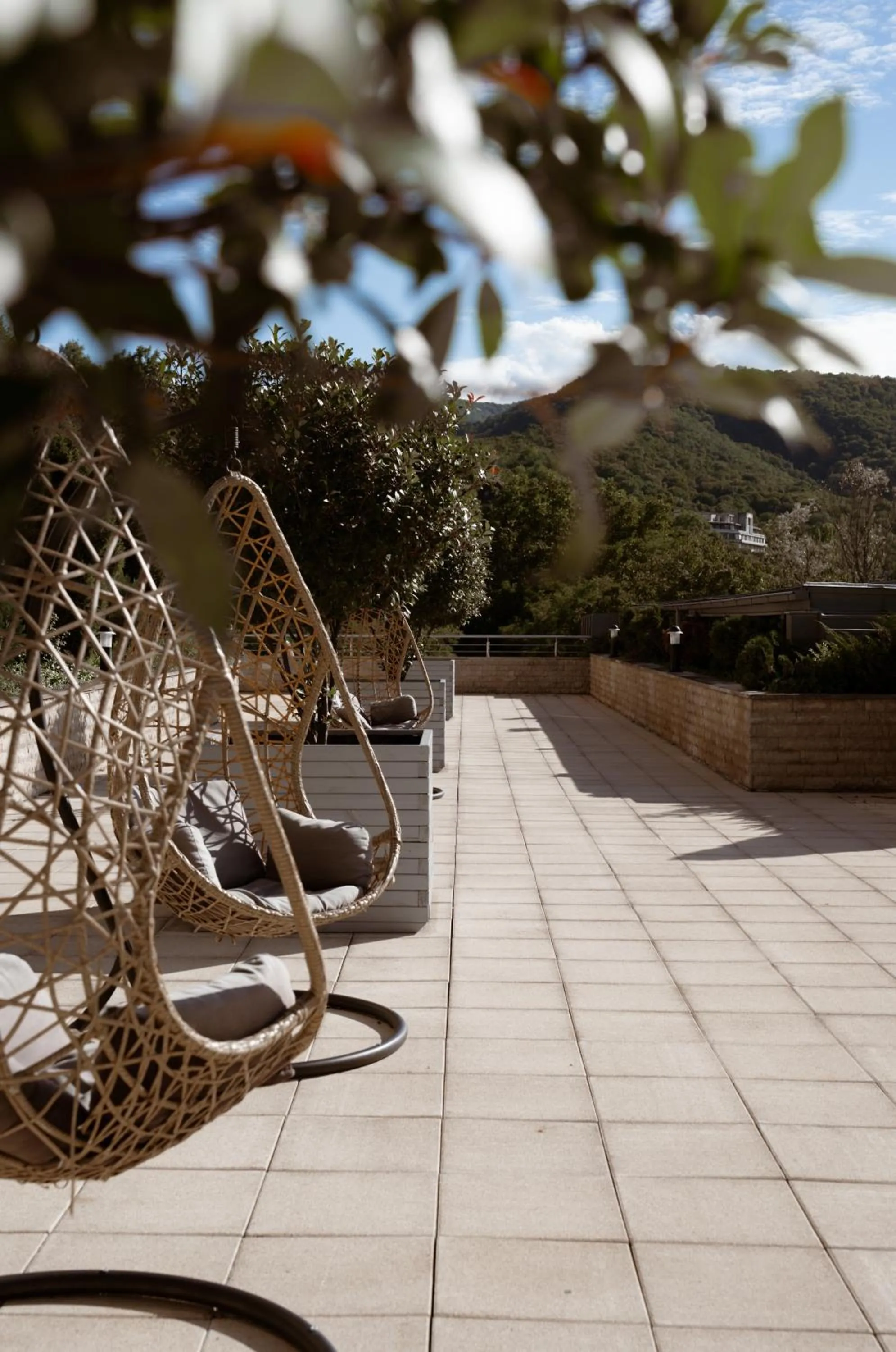 Patio in Thermal Hotel Visegrád