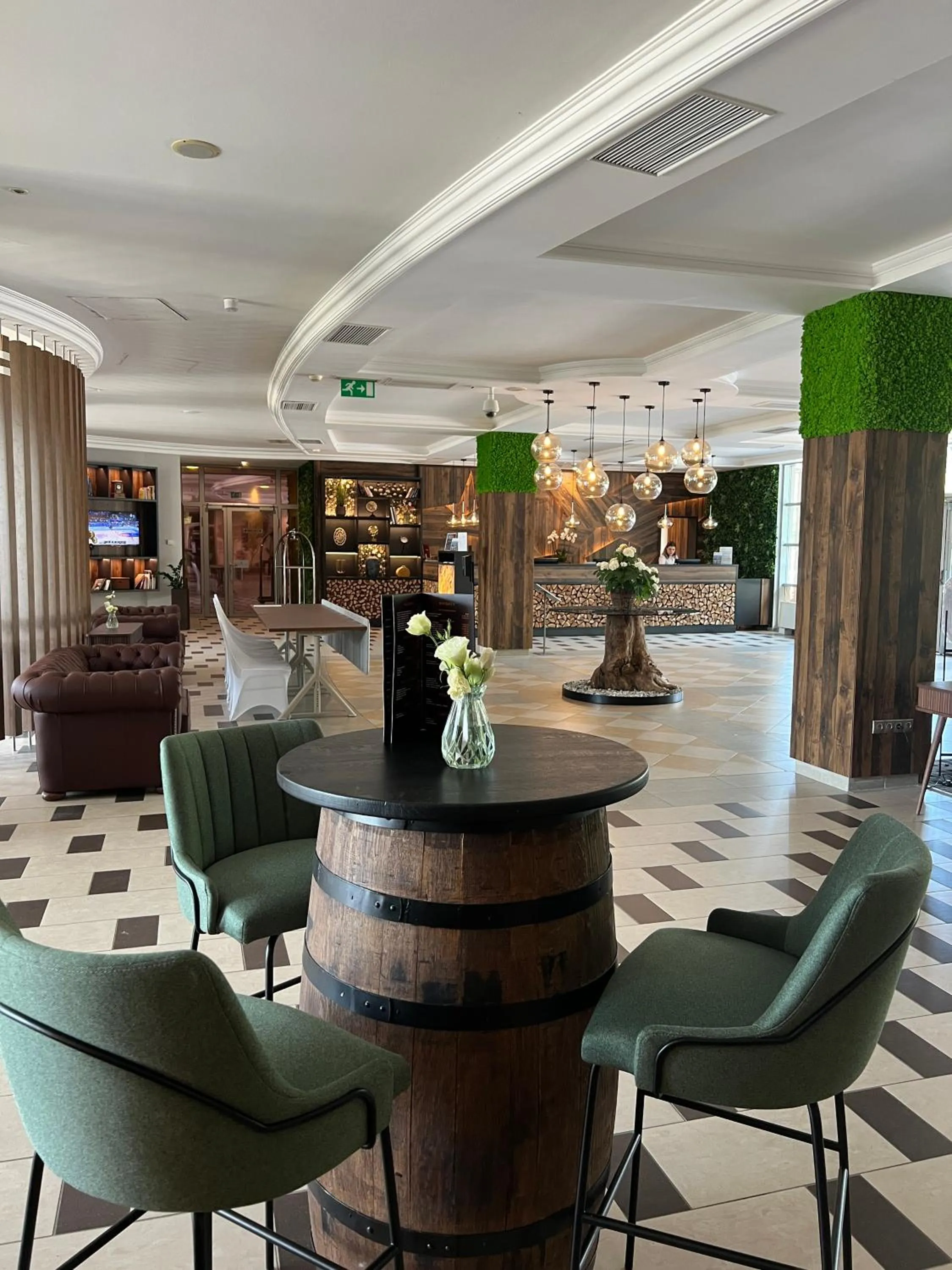 Lobby or reception in Thermal Hotel Visegrád