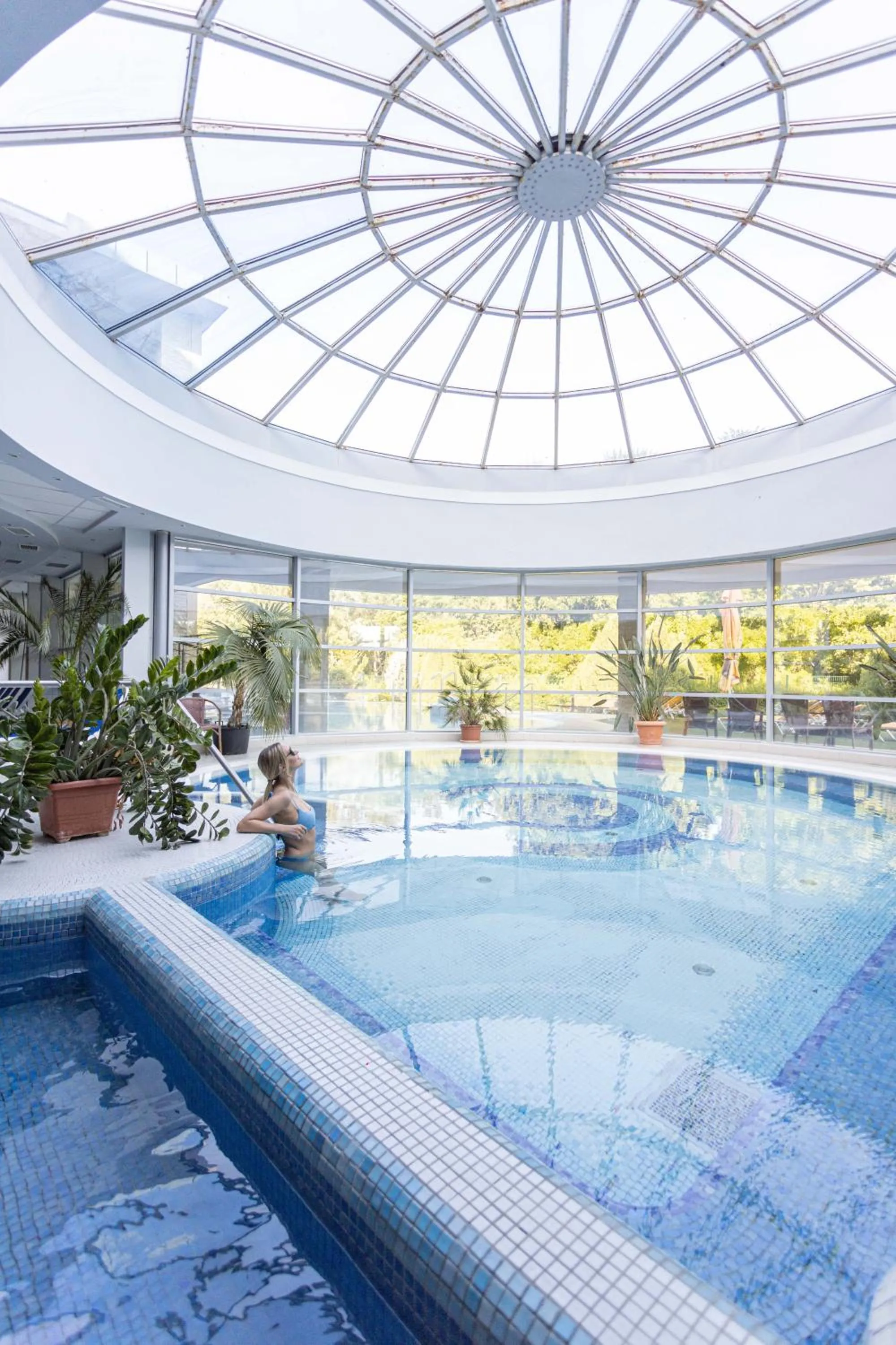 Swimming pool in Thermal Hotel Visegrád