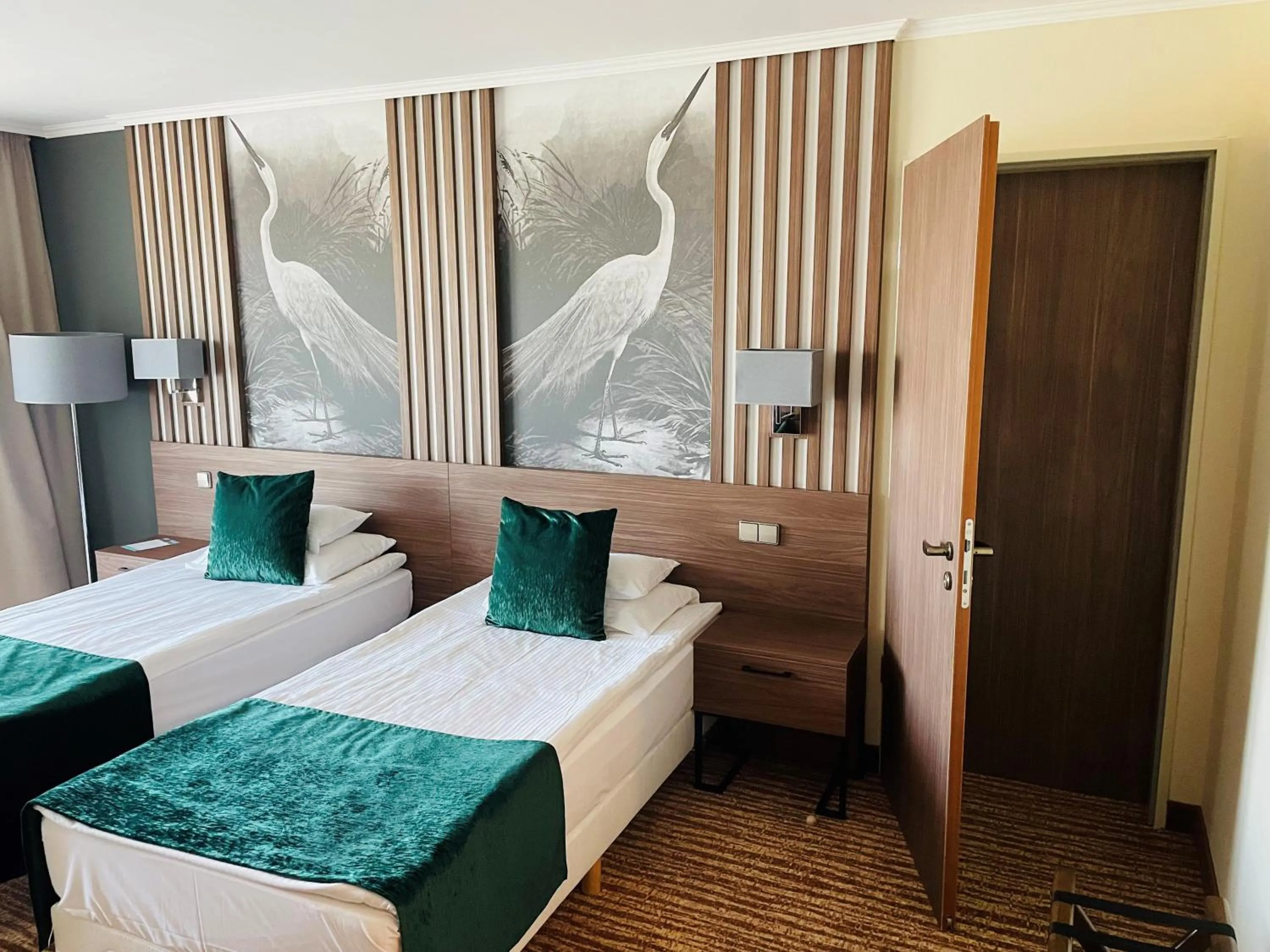 Bed in Thermal Hotel Visegrád
