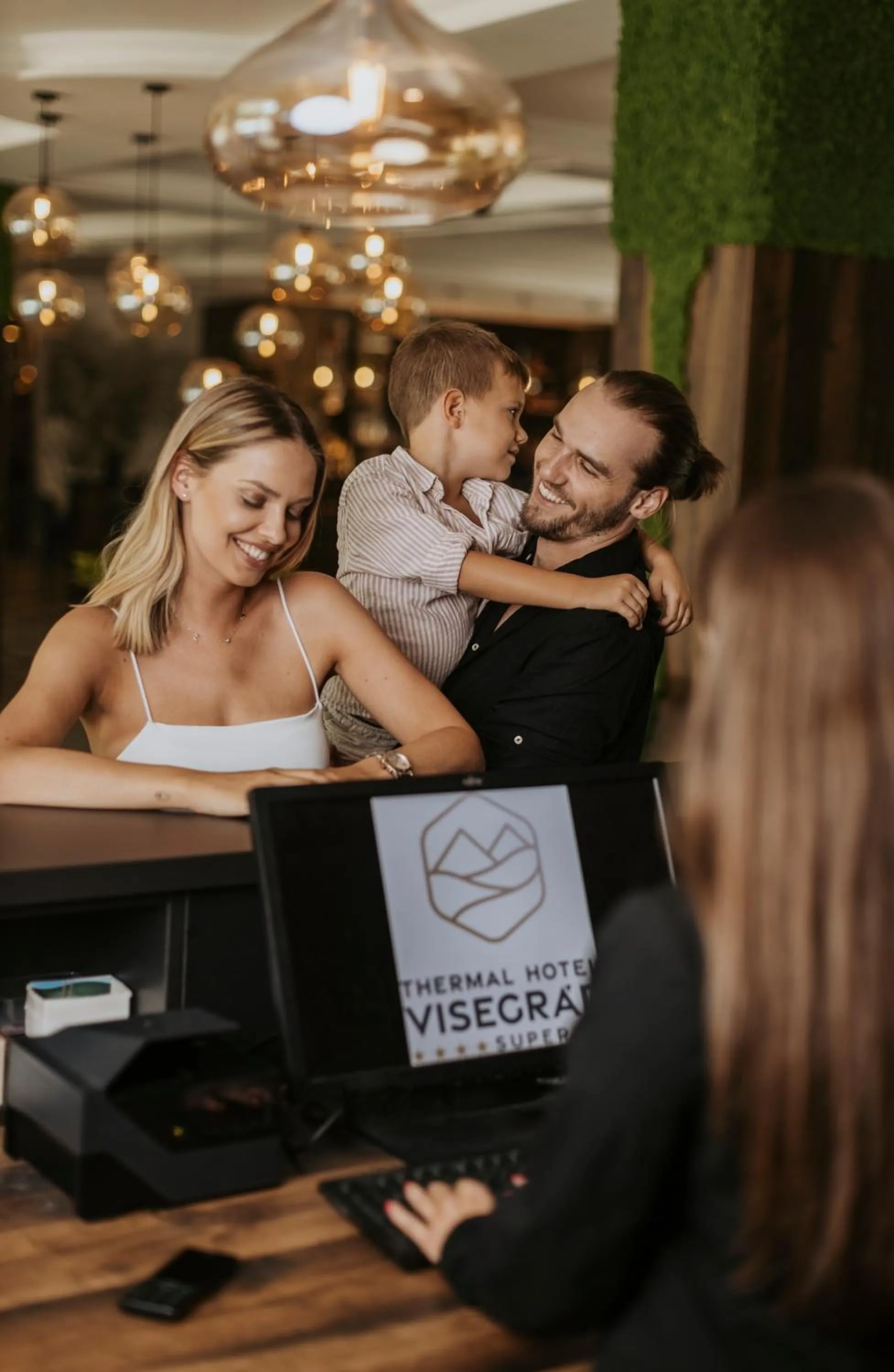 Family in Thermal Hotel Visegrád