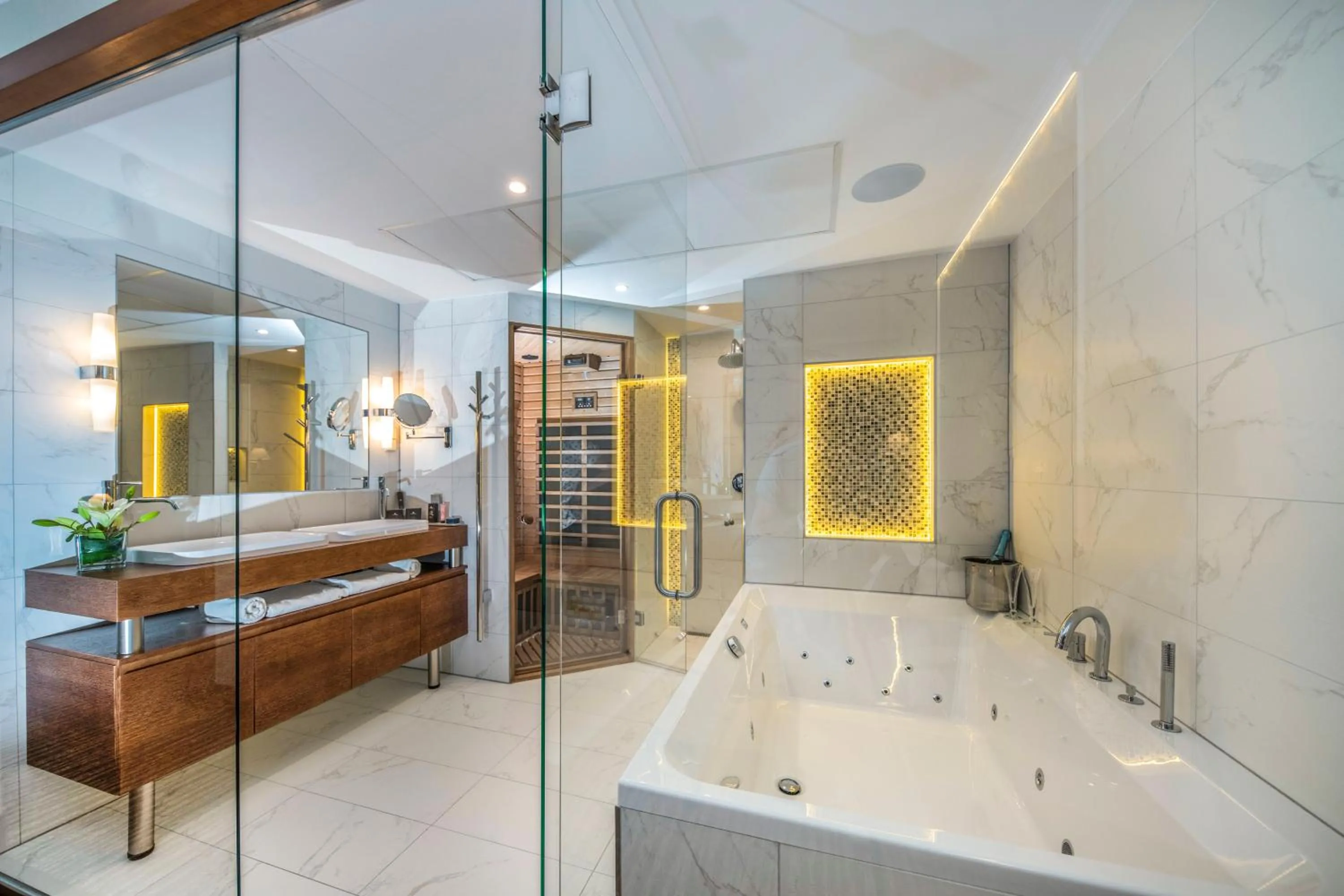 Bathroom in Thermal Hotel Visegrád