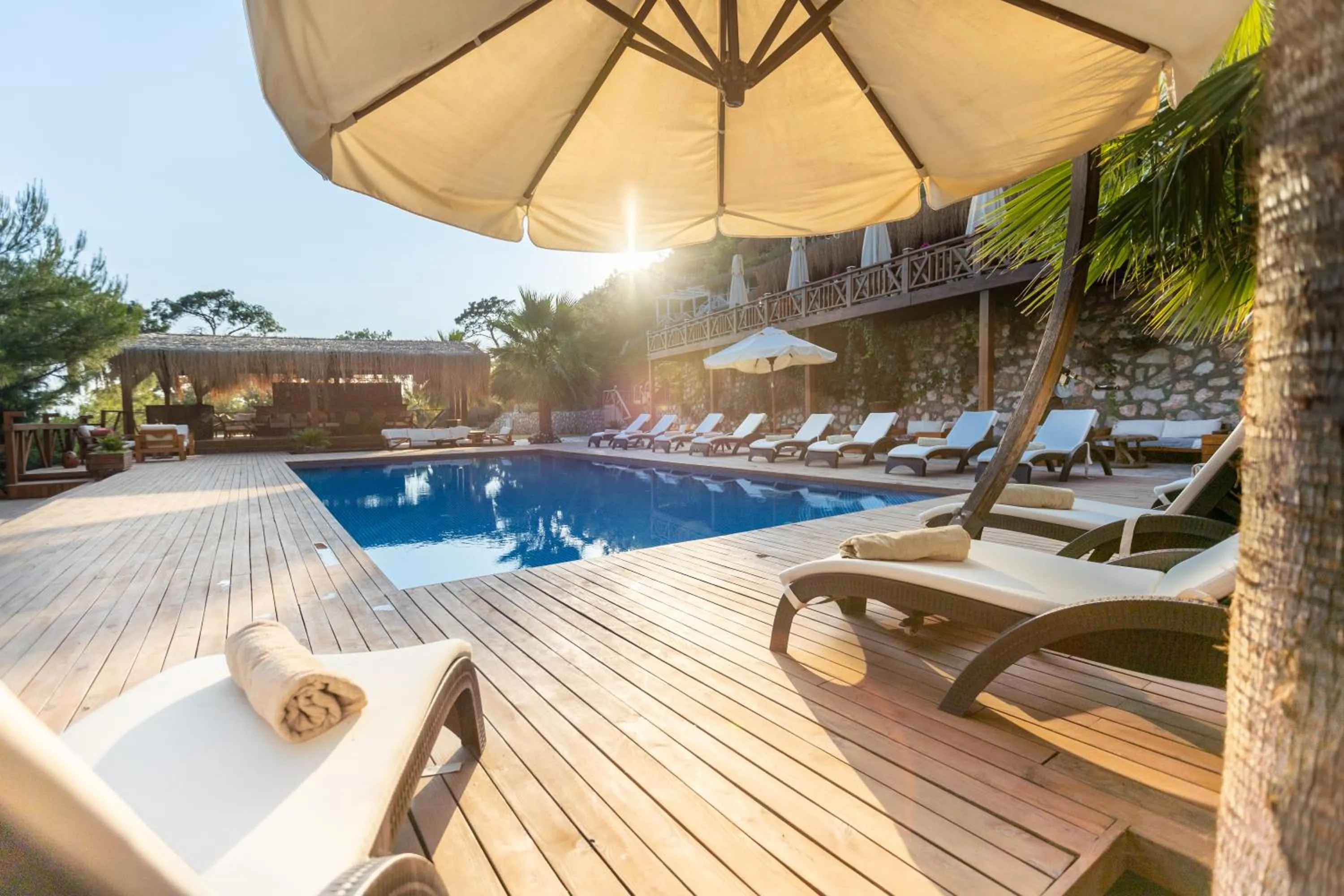 Swimming pool in La Boheme Kabak Adults Only