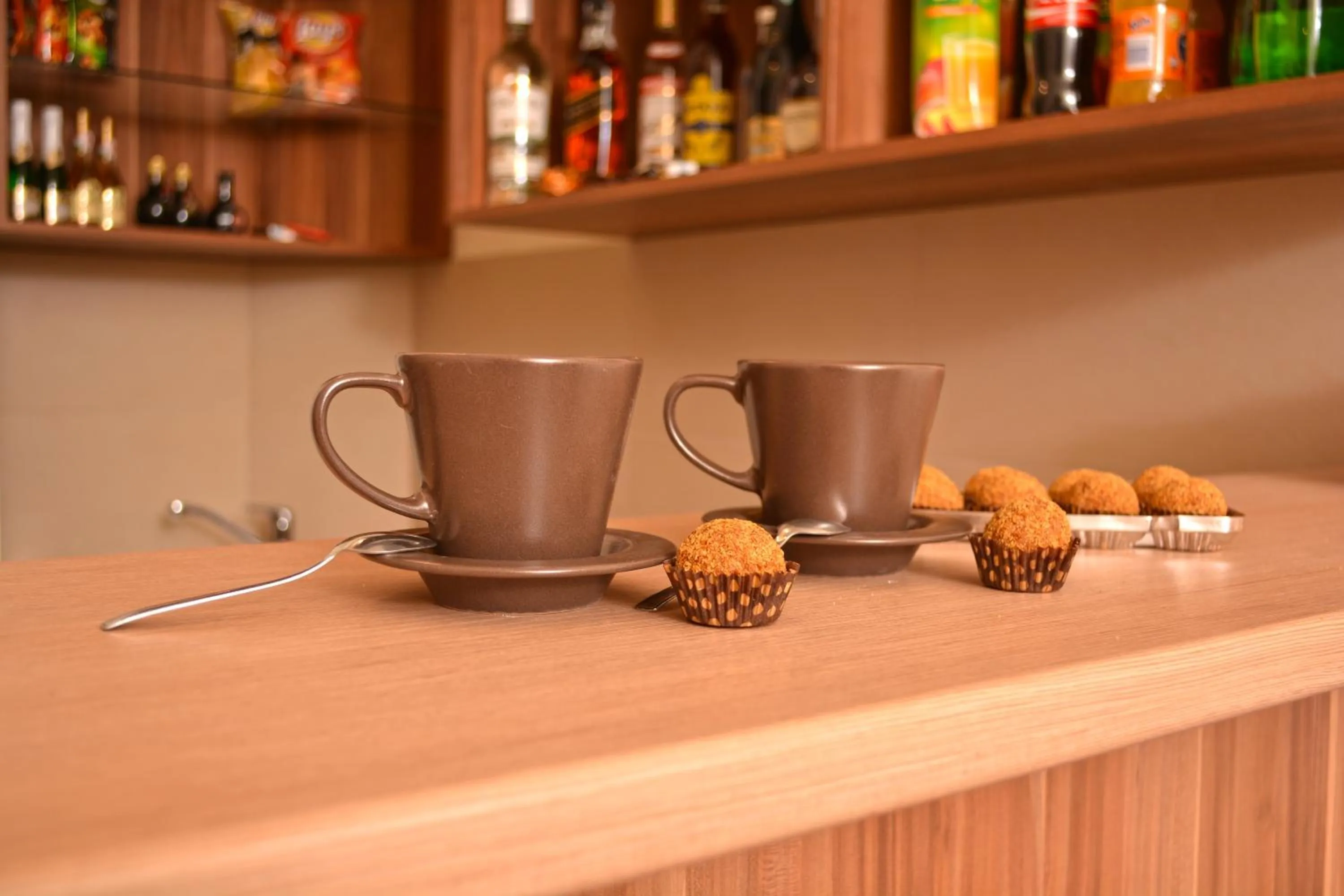 Lounge or bar in Airport Glossel Panzió