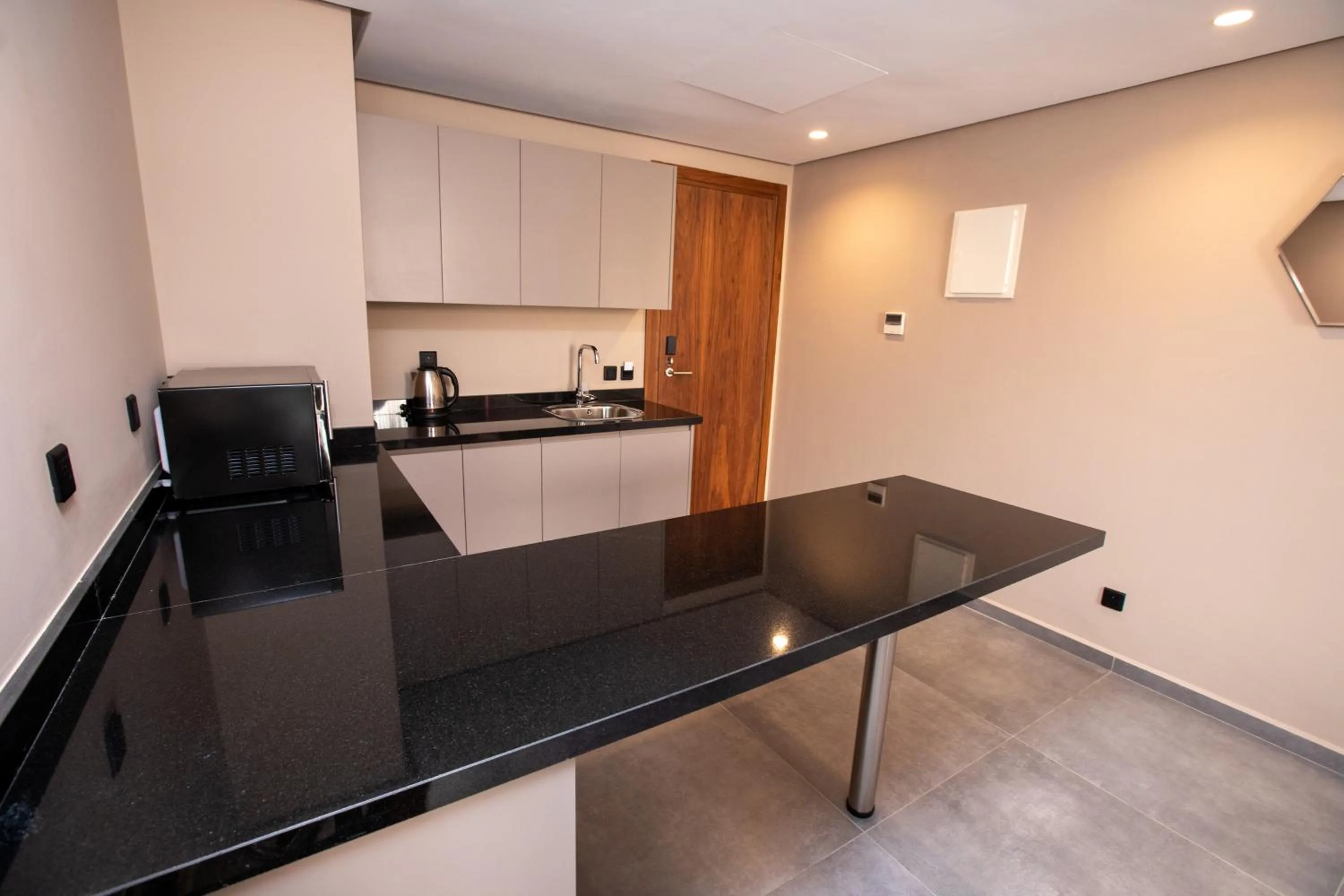 Kitchen or kitchenette in Address Hotel Casablanca