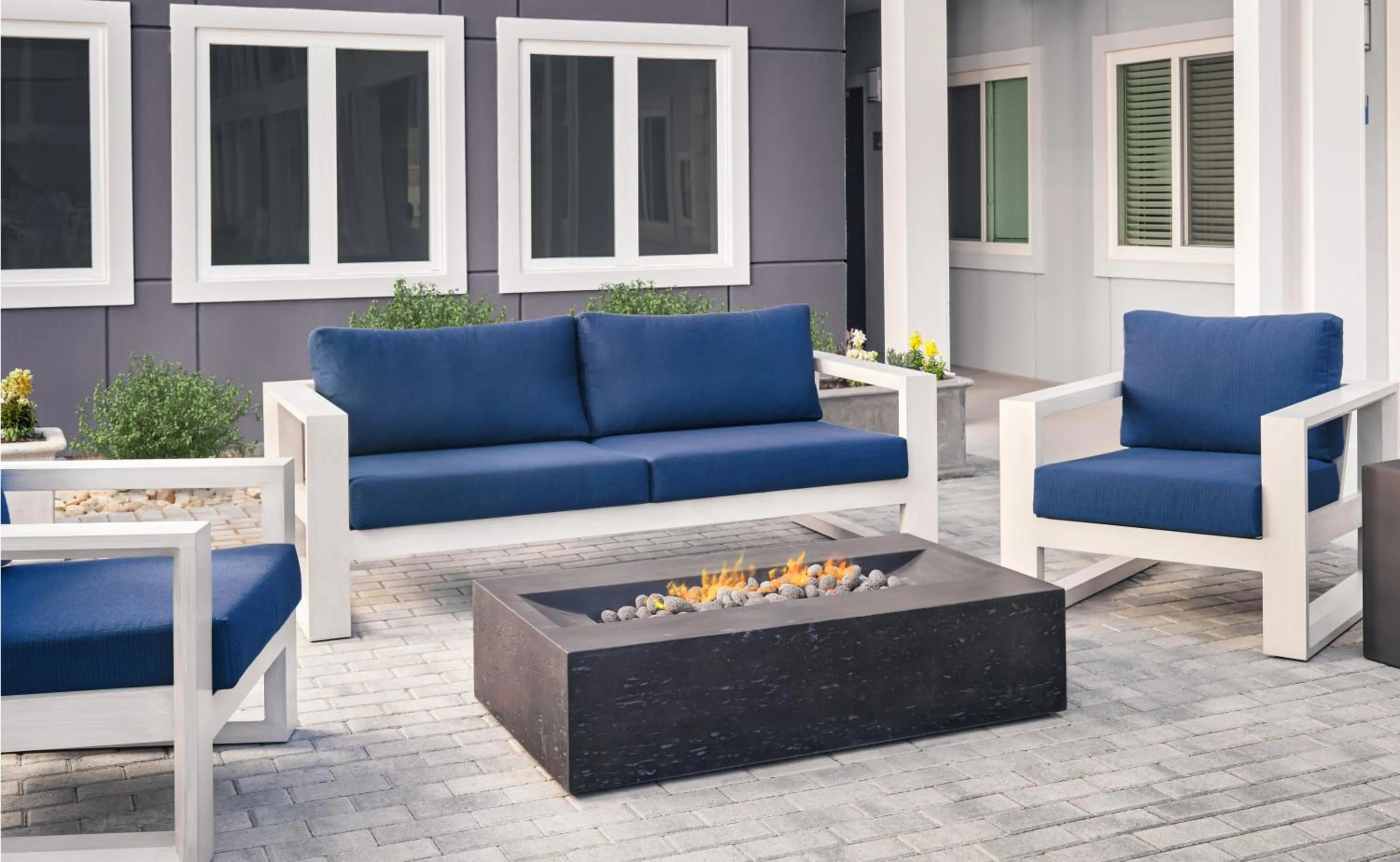 Patio in stayAPT Suites Greenville-Haywood Mall