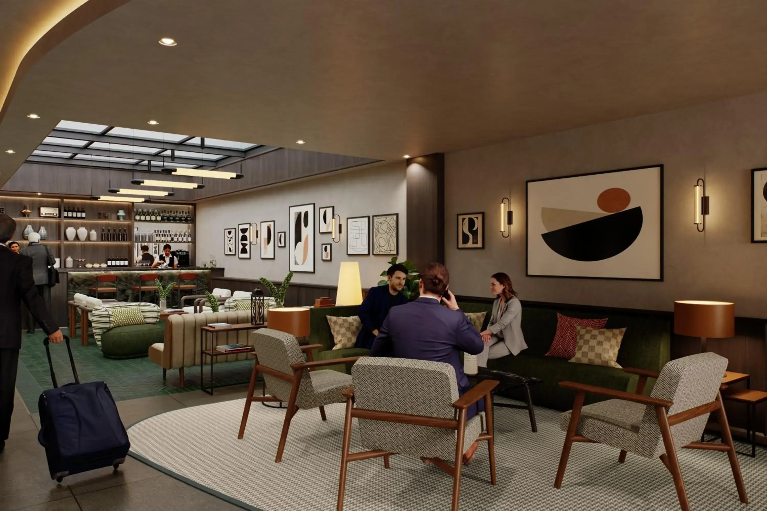 Living room in Soho Boutique Hotel Living room in Soho Boutique Hotel