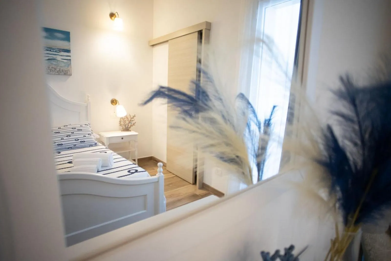 Bed in Azzurro Mare Rooms