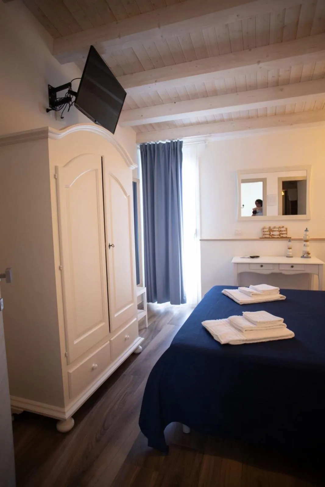 Bed in Azzurro Mare Rooms