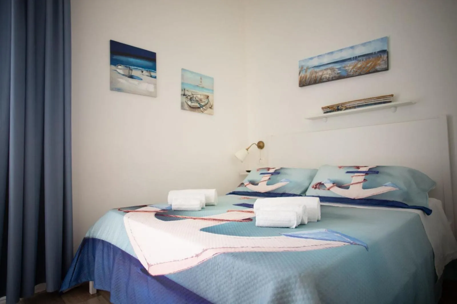 Bed in Azzurro Mare Rooms