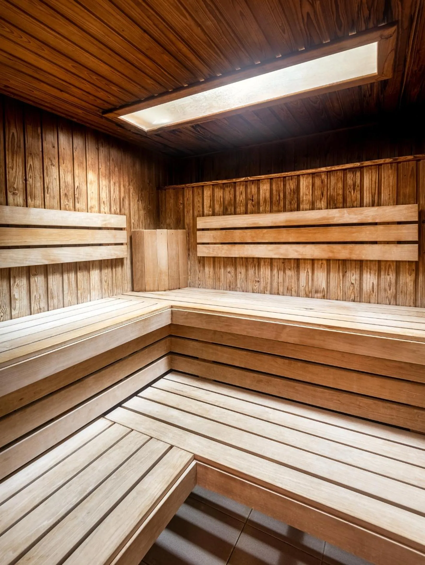 Sauna in Aquarell Hotel