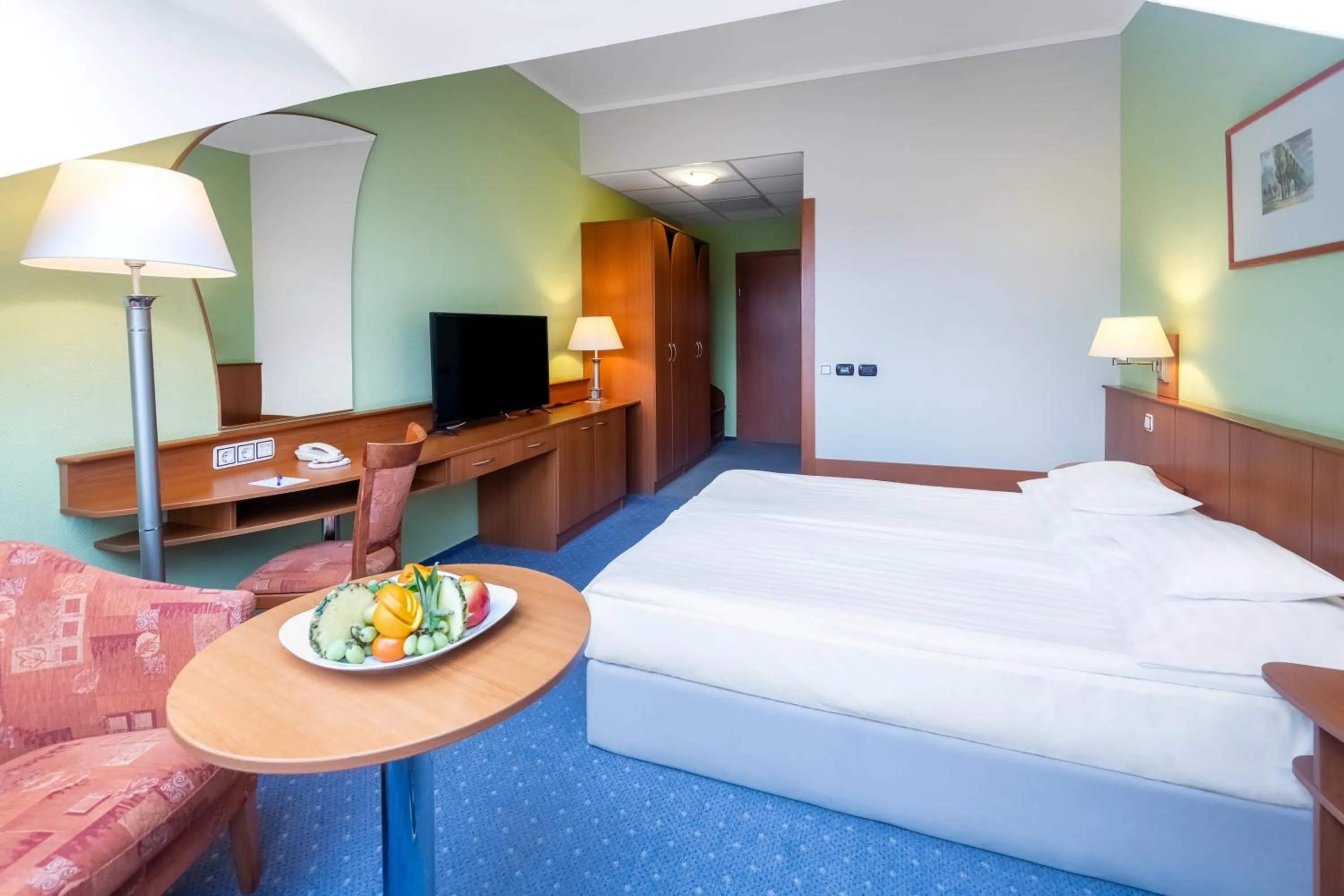 Bedroom, Bed in Aquarell Hotel