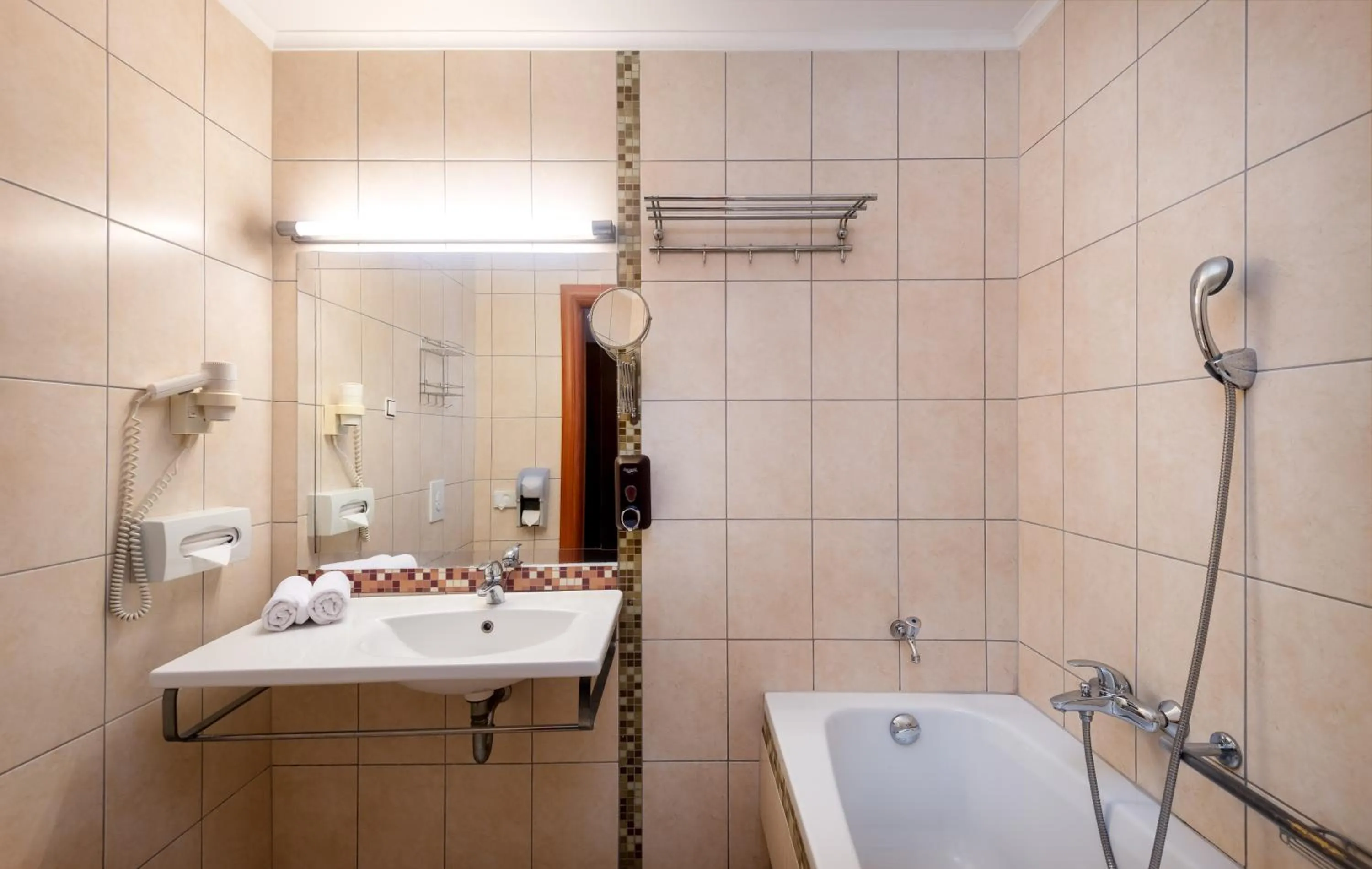 Bathroom in Aquarell Hotel