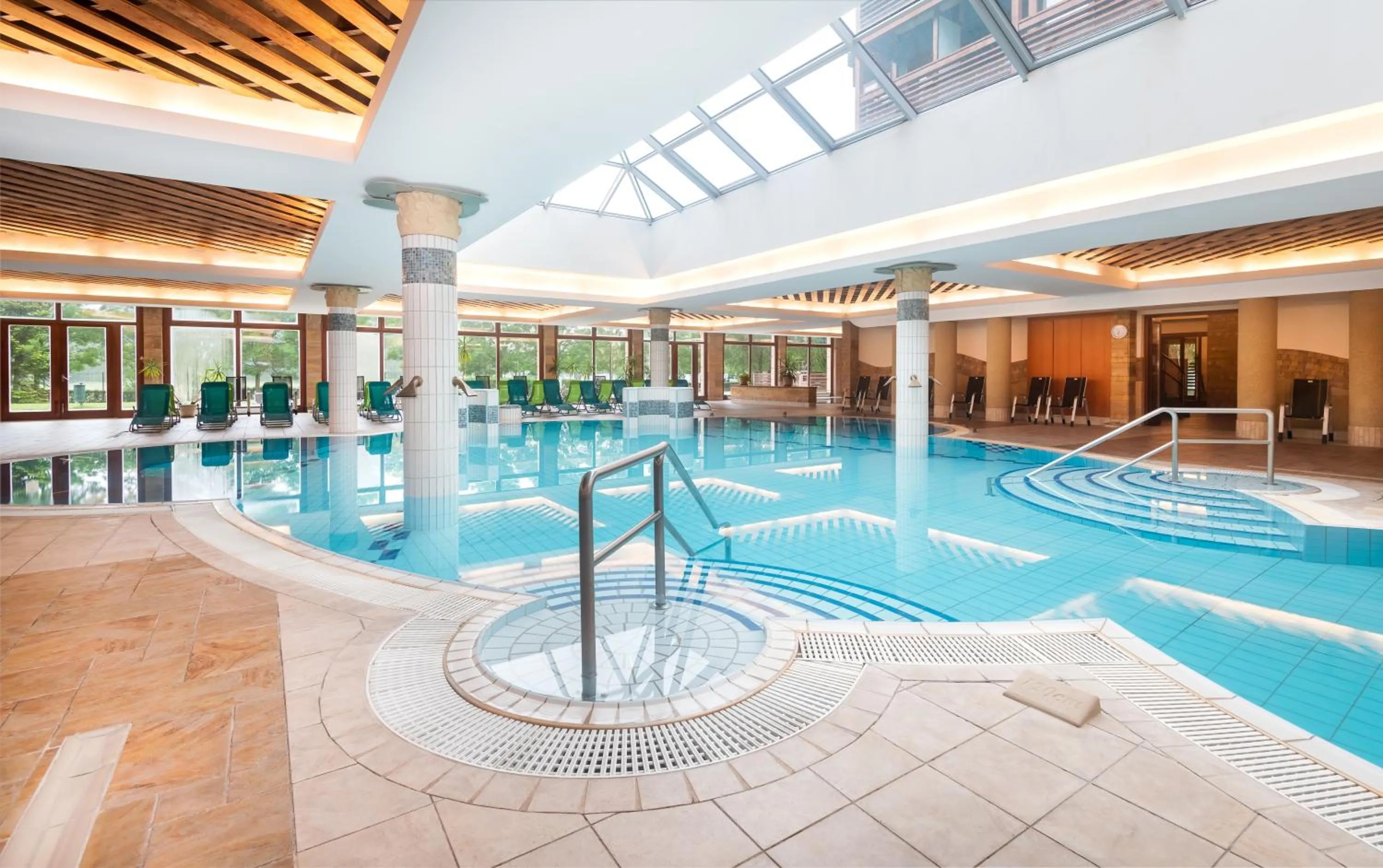Hot Spring Bath in Aquarell Hotel