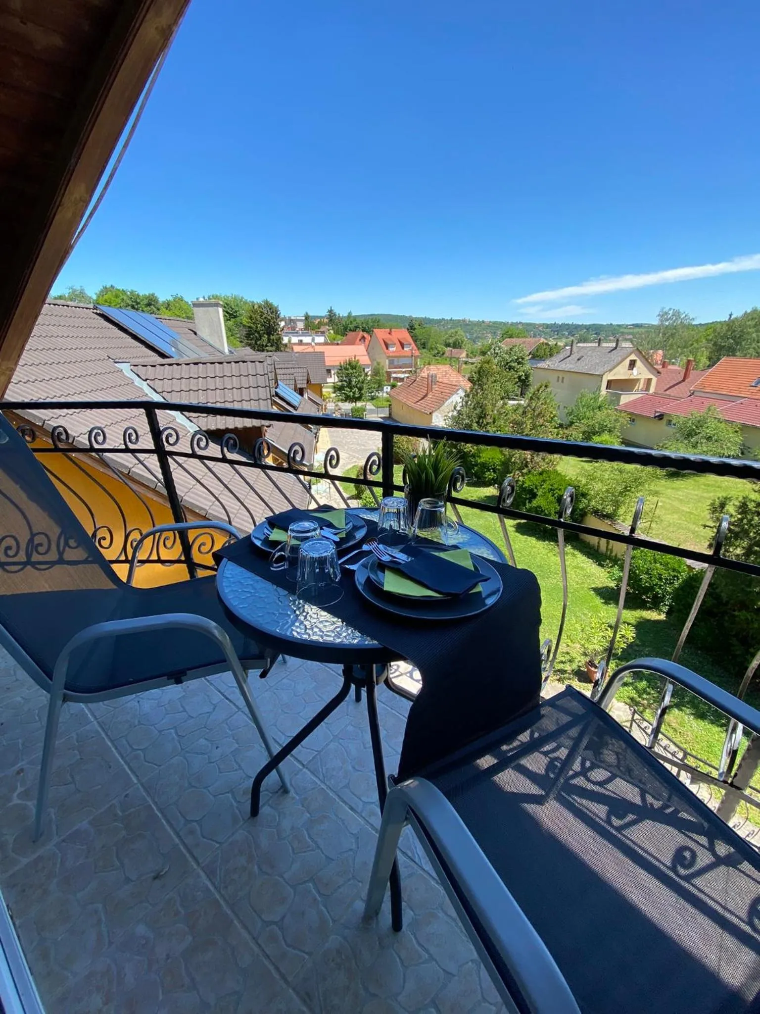 View (from property/room) in Appartementhaus 5. Jahreszeit