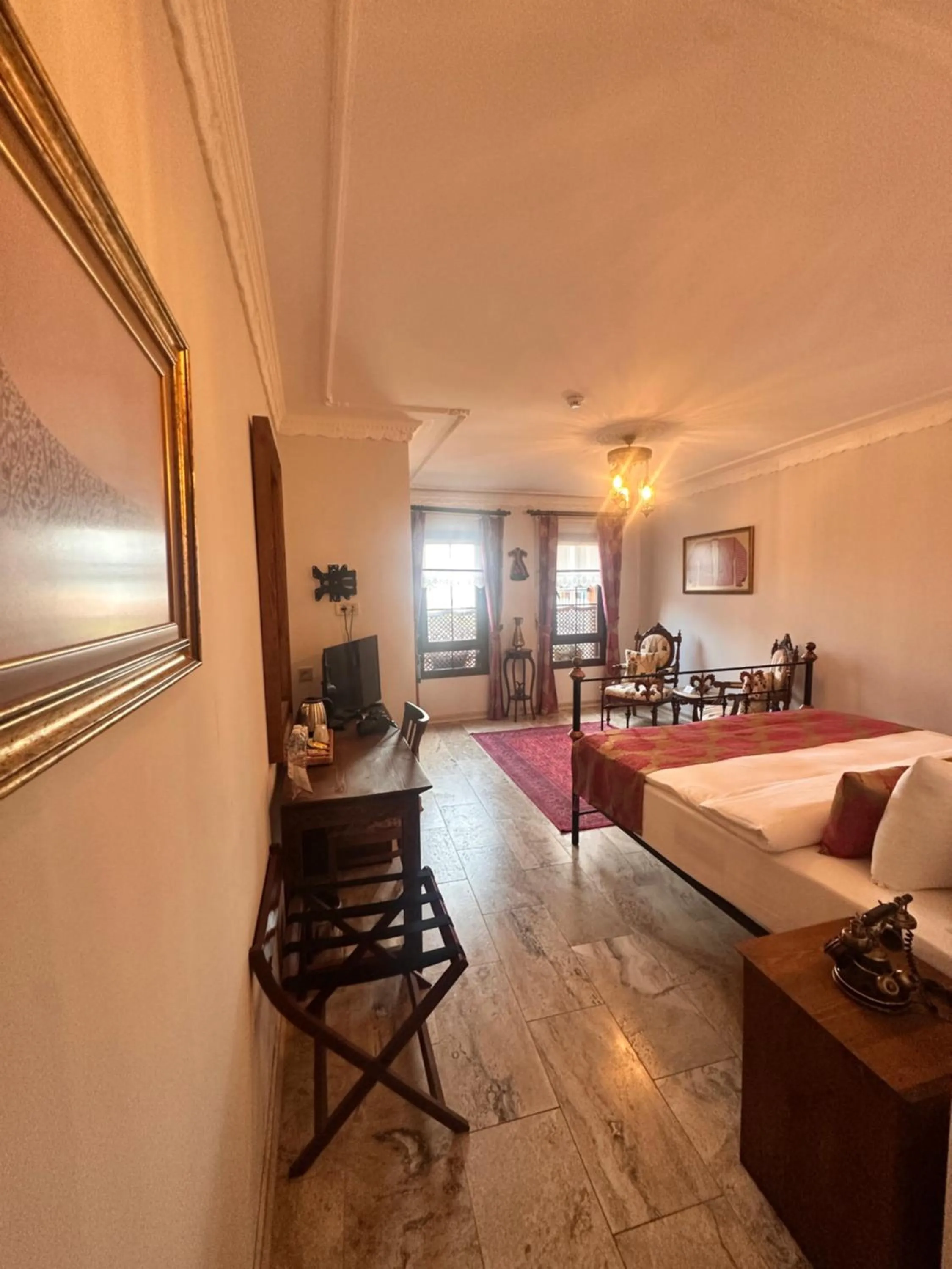 Bedroom, Bed in Villa Ephesus Hotel