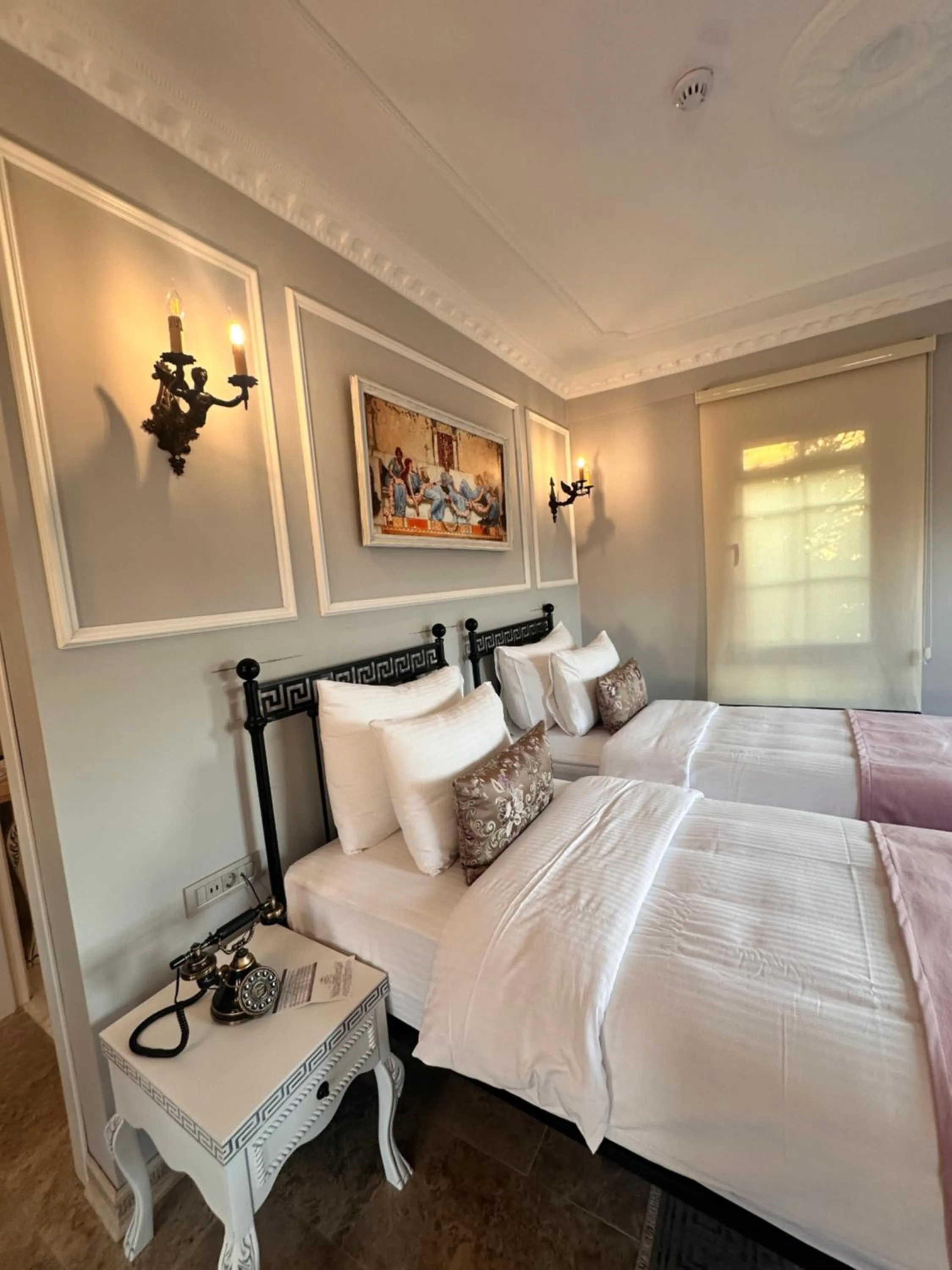 Bed in Villa Ephesus Hotel