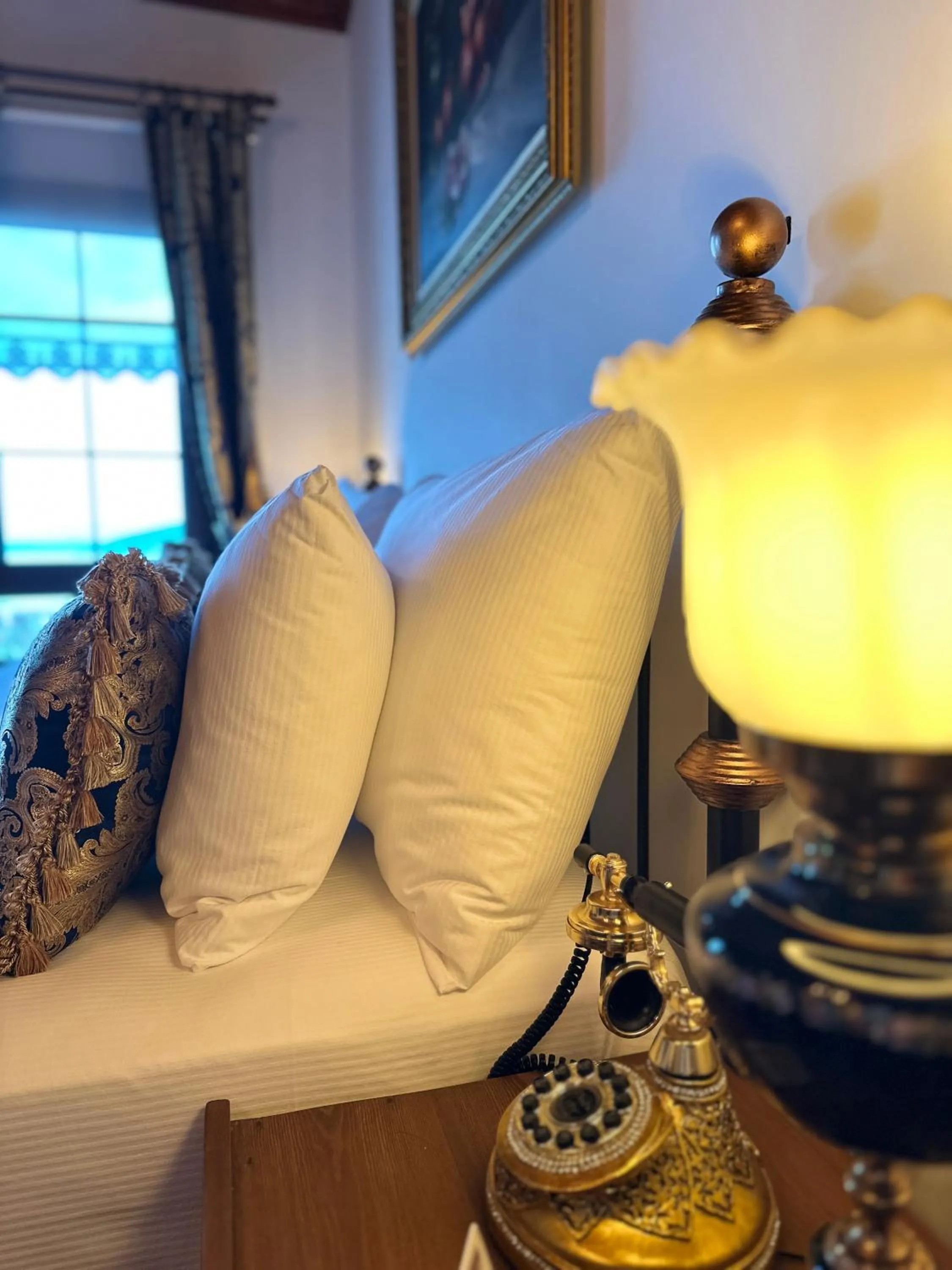 Bed in Villa Ephesus Hotel