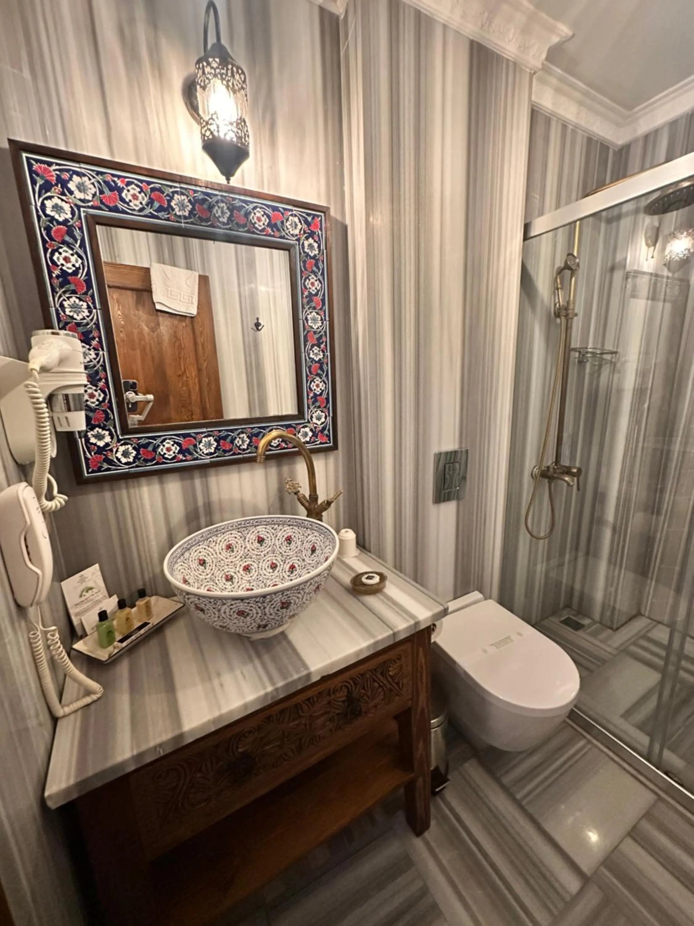 Bathroom in Villa Ephesus Hotel