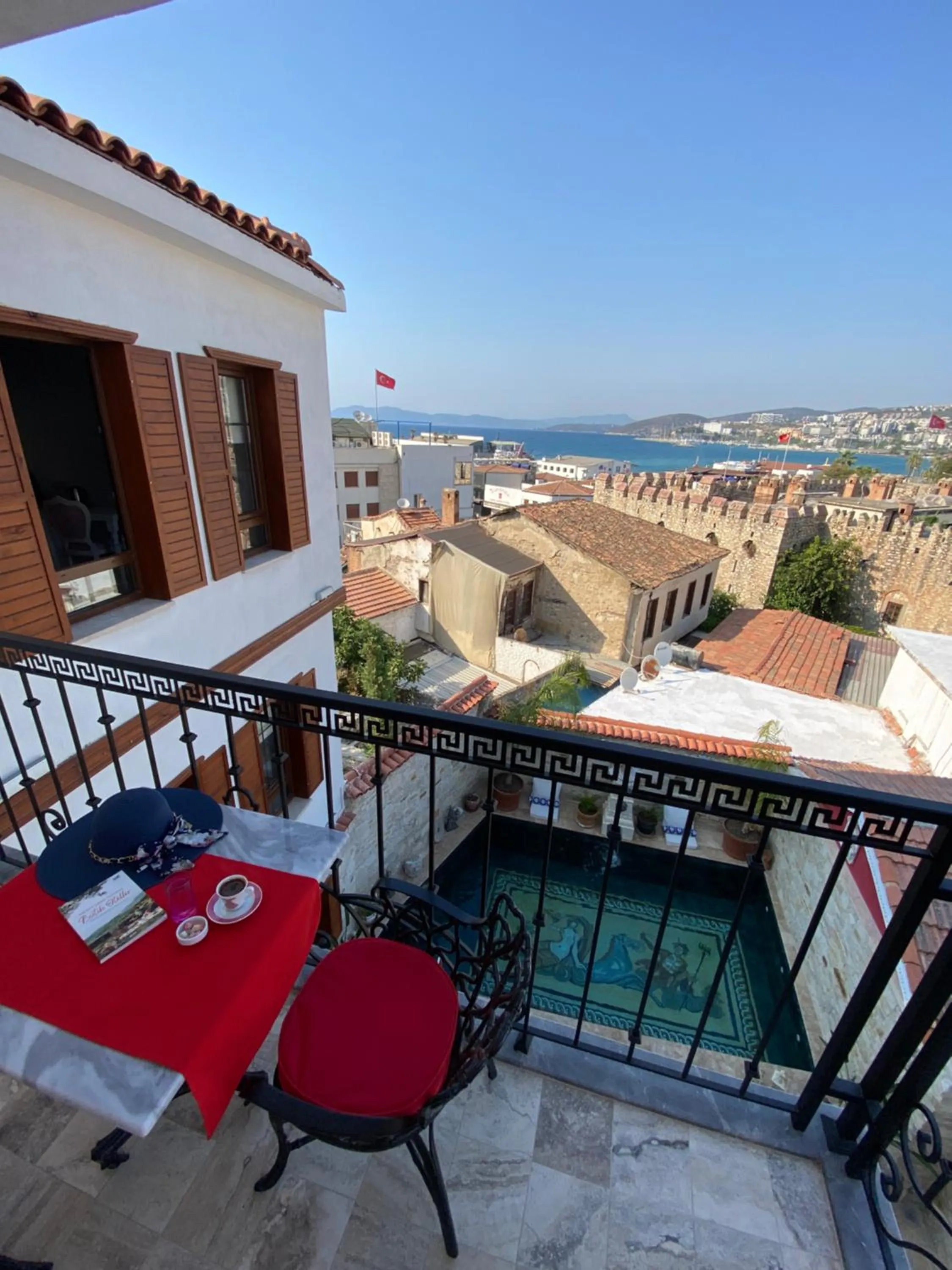 Balcony/Terrace in Villa Ephesus Hotel