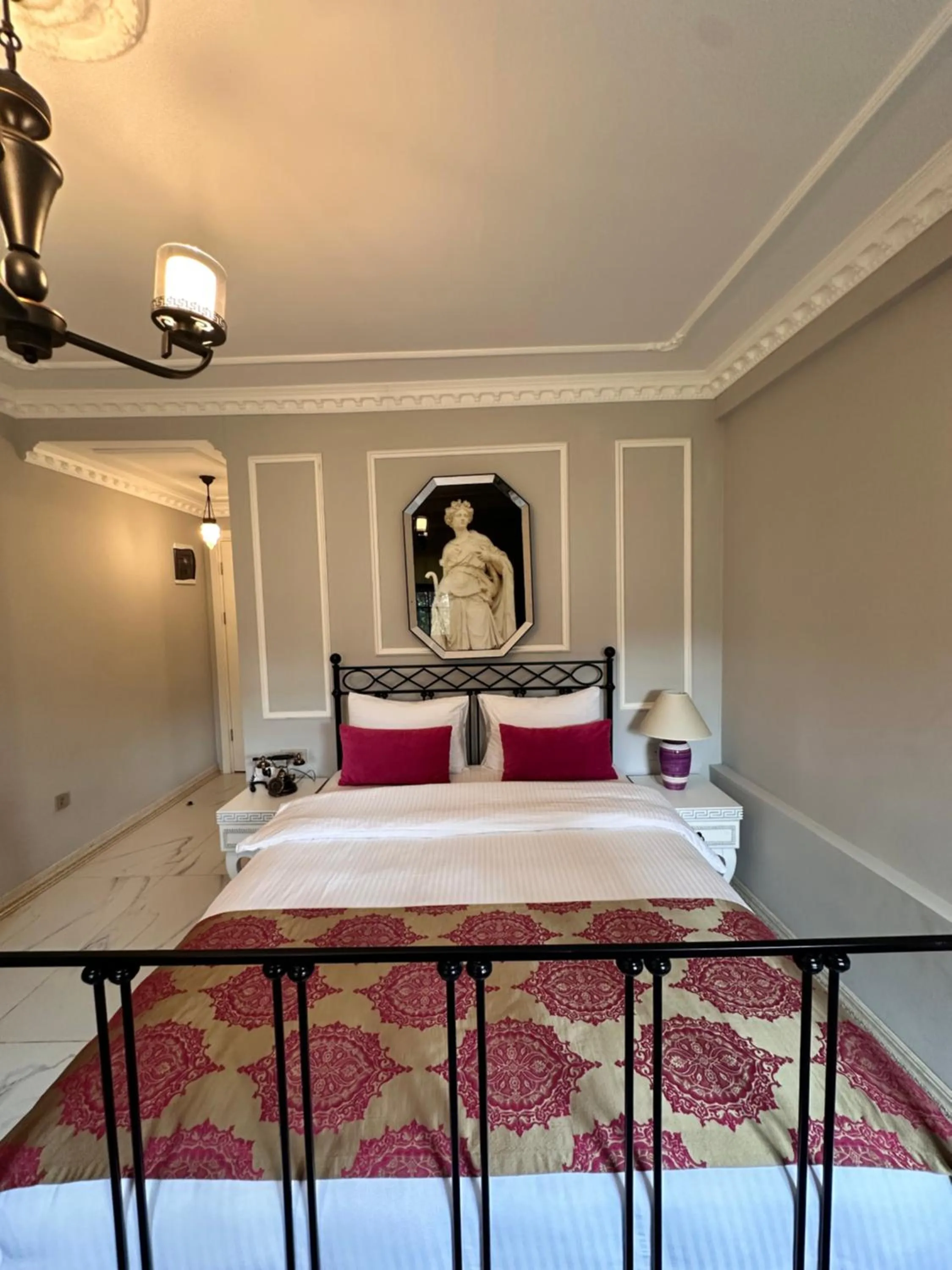 Bed in Villa Ephesus Hotel