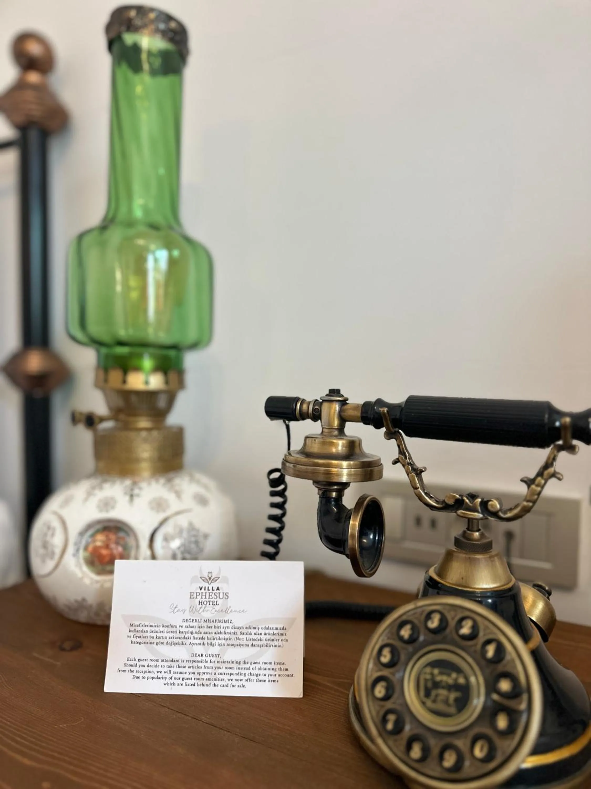 Decorative detail in Villa Ephesus Hotel