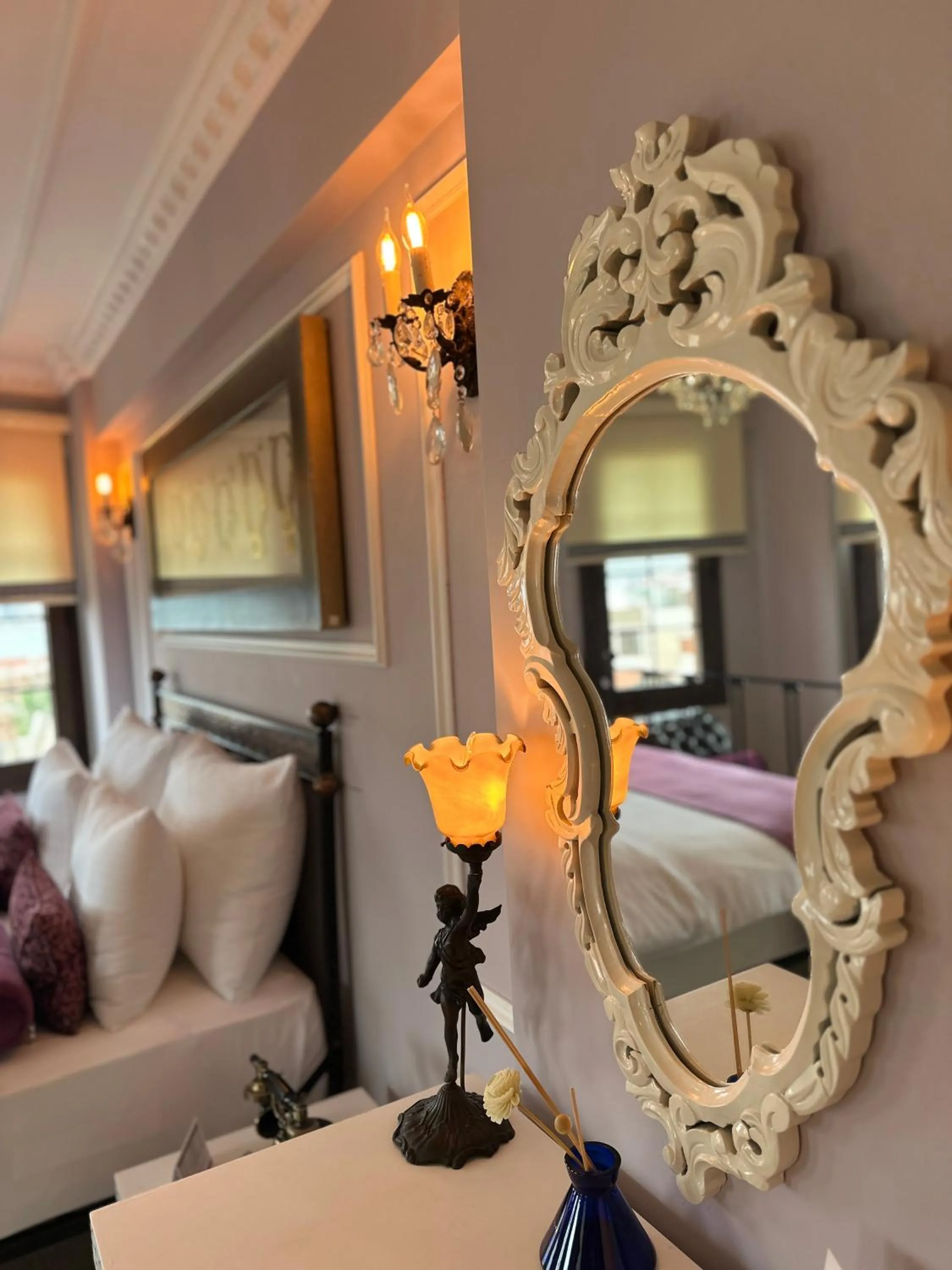 Decorative detail, Bed in Villa Ephesus Hotel