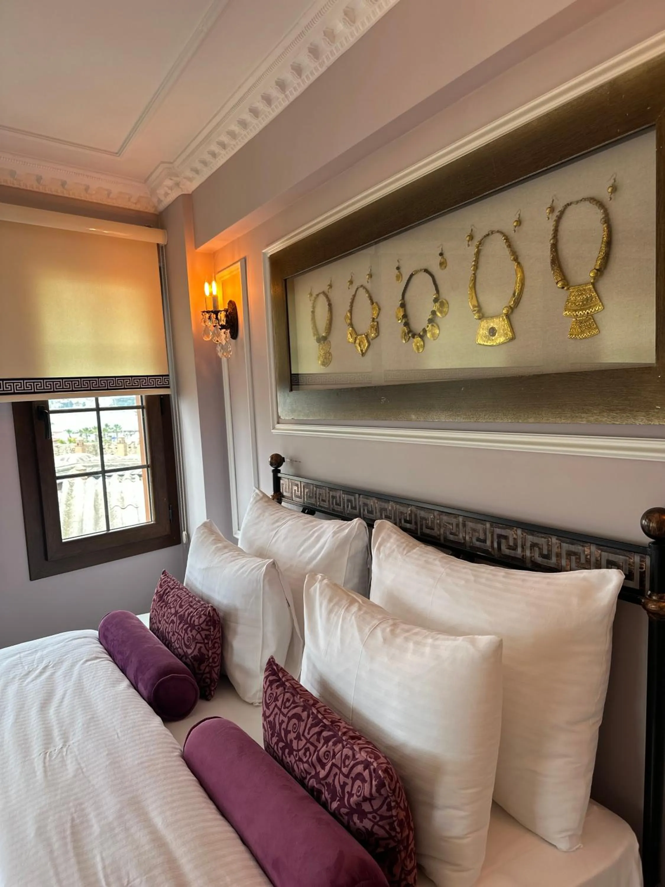 Bed in Villa Ephesus Hotel