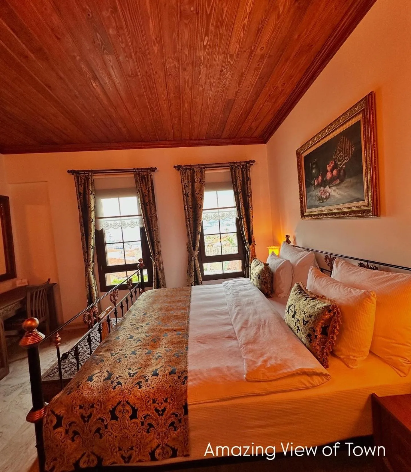 Bedroom, Bed in Villa Ephesus Hotel