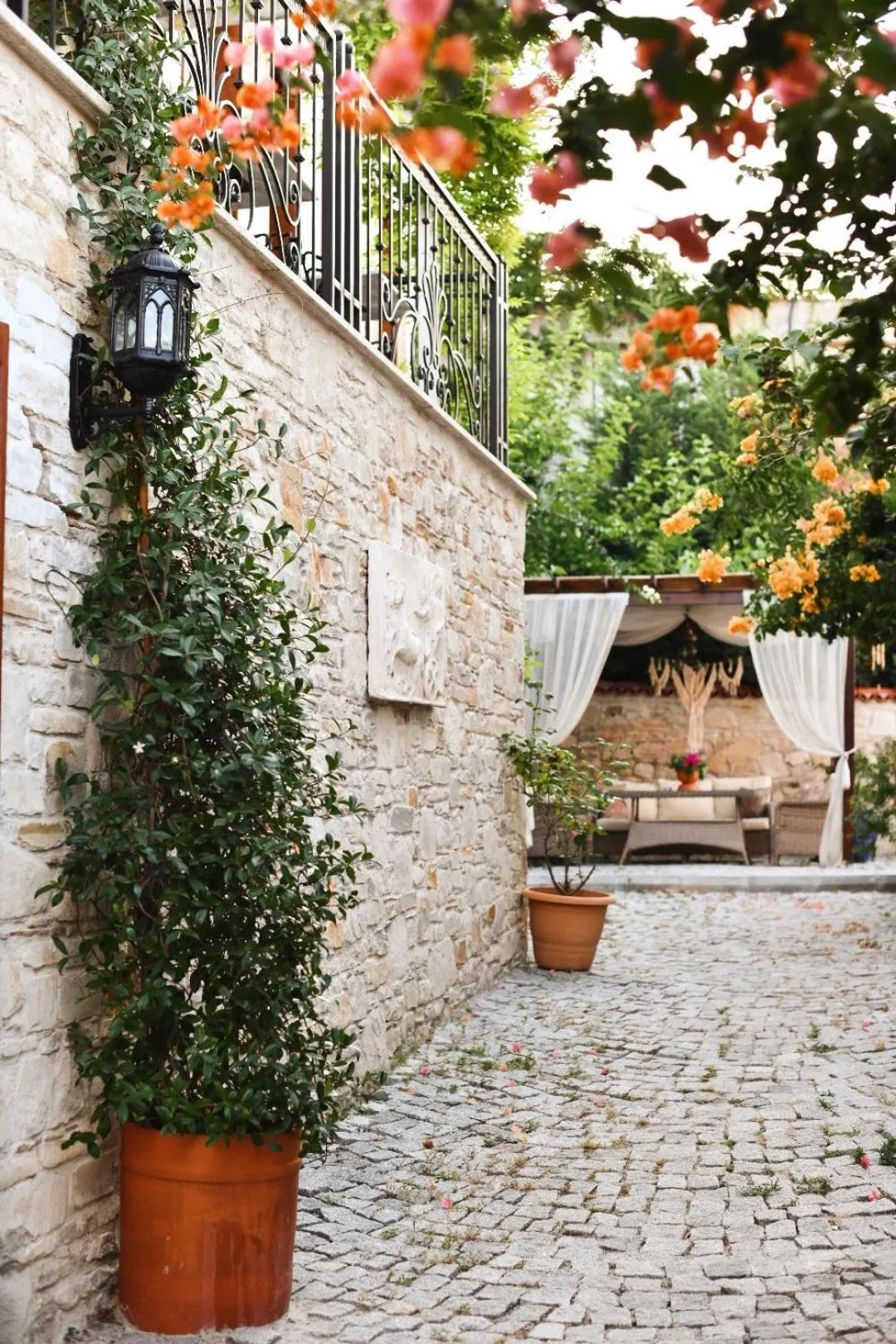 Garden in Villa Ephesus Hotel