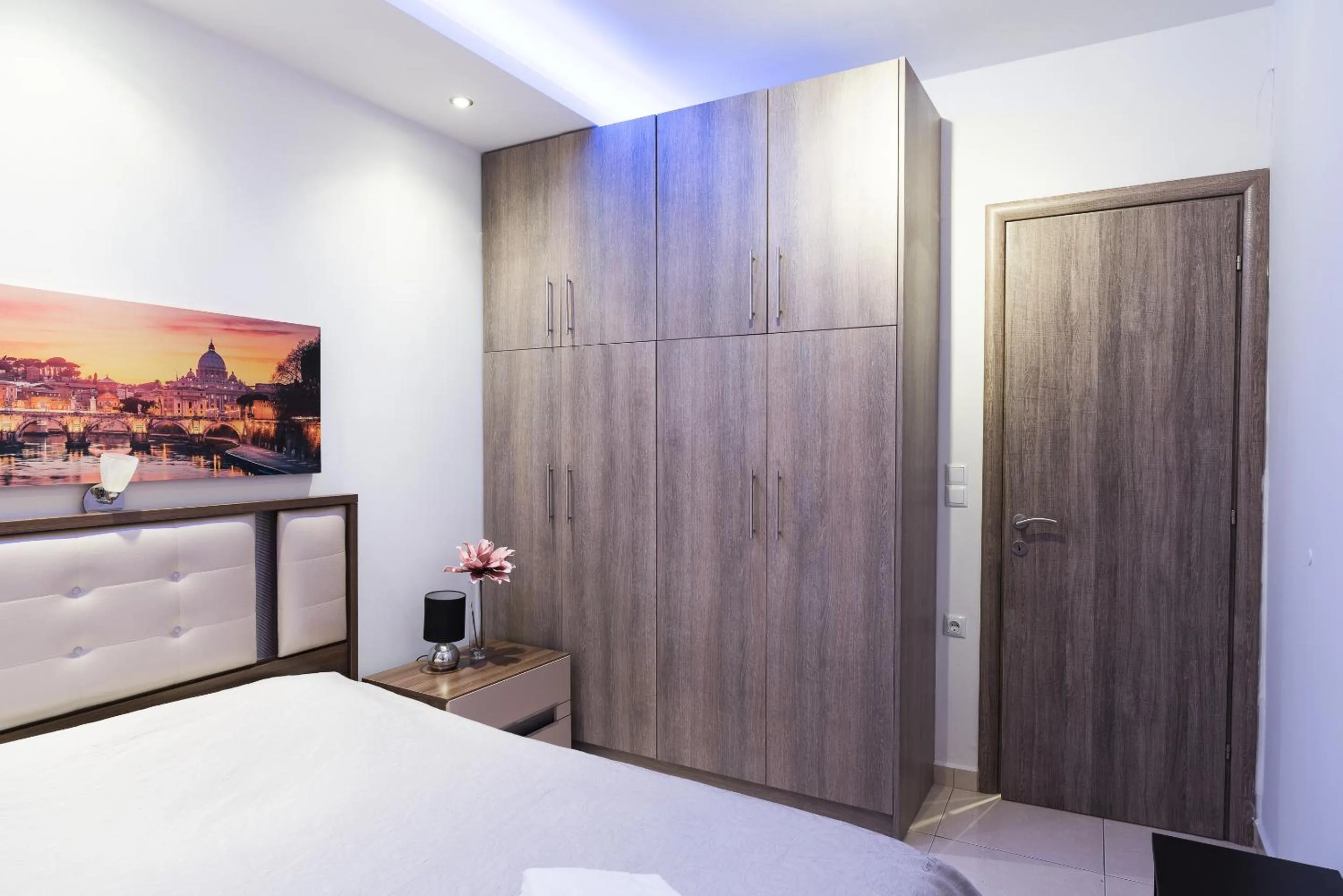 Photo of the whole room, Bed in Lassani cozy and quiet, 2 bedroom apartm with spacious balcony