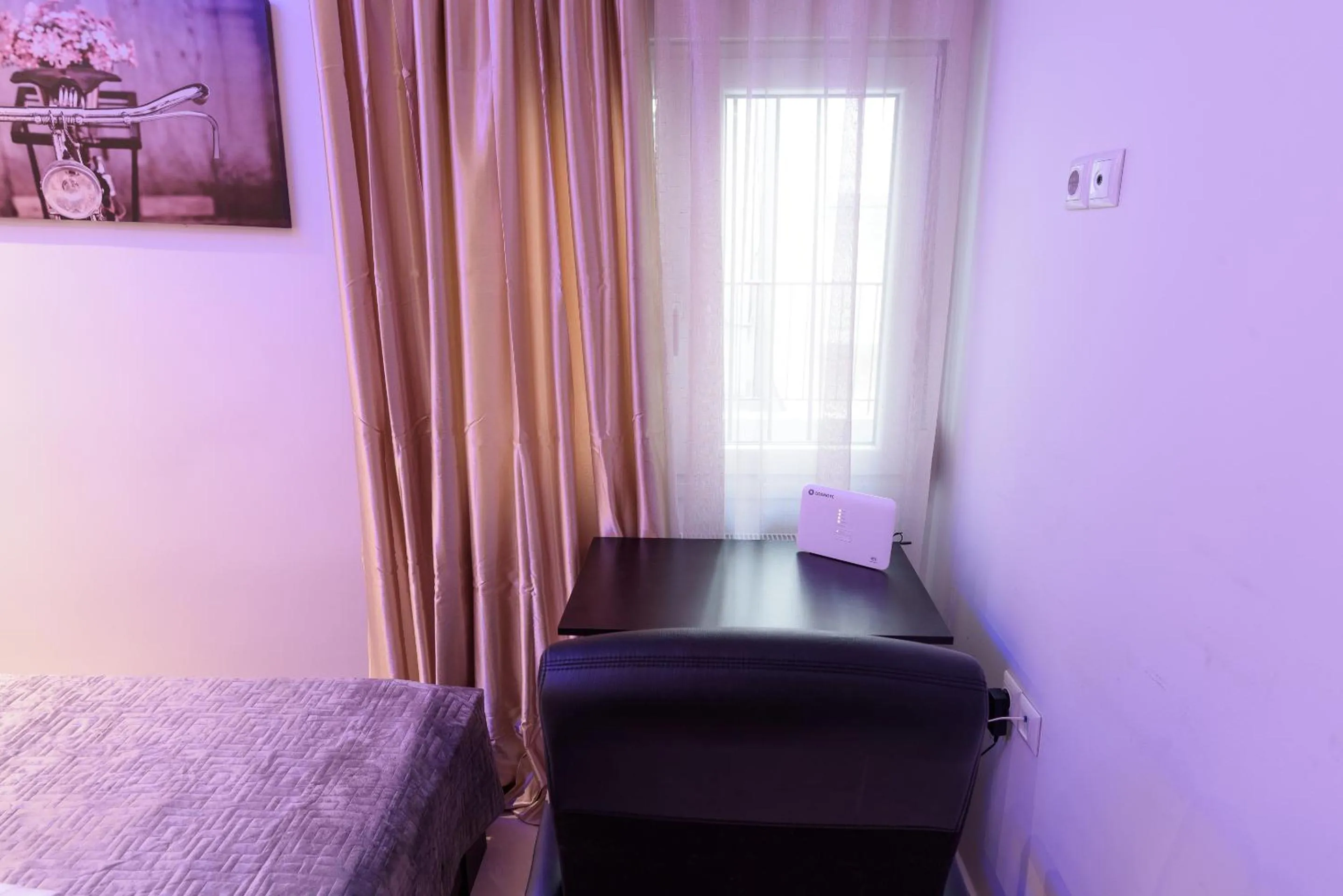 Bedroom, Bed in Lassani cozy and quiet, 2 bedroom apartm with spacious balcony