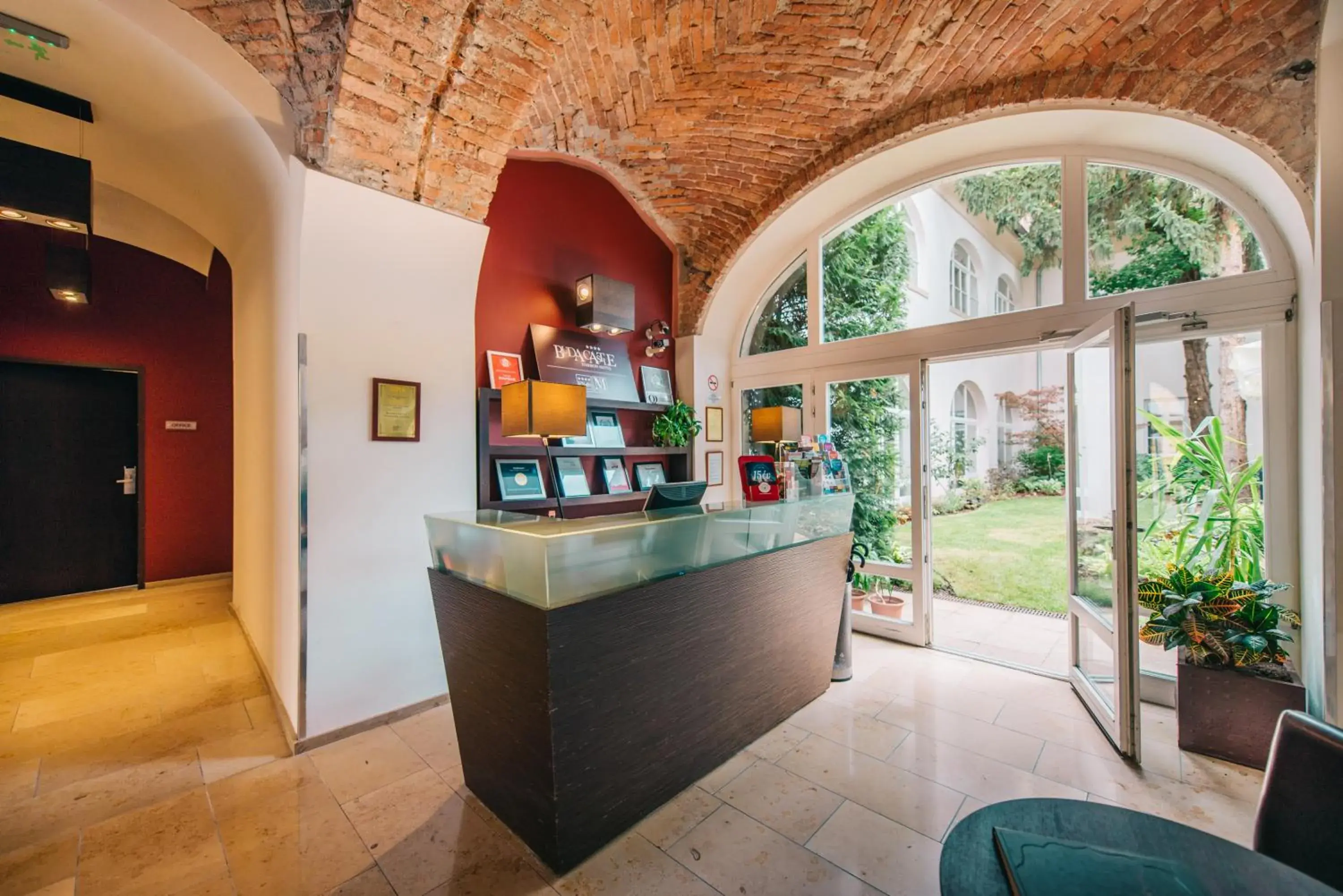 Lobby or reception in Buda Castle Hotel Budapest Lobby or reception in Buda Castle Hotel Budapest