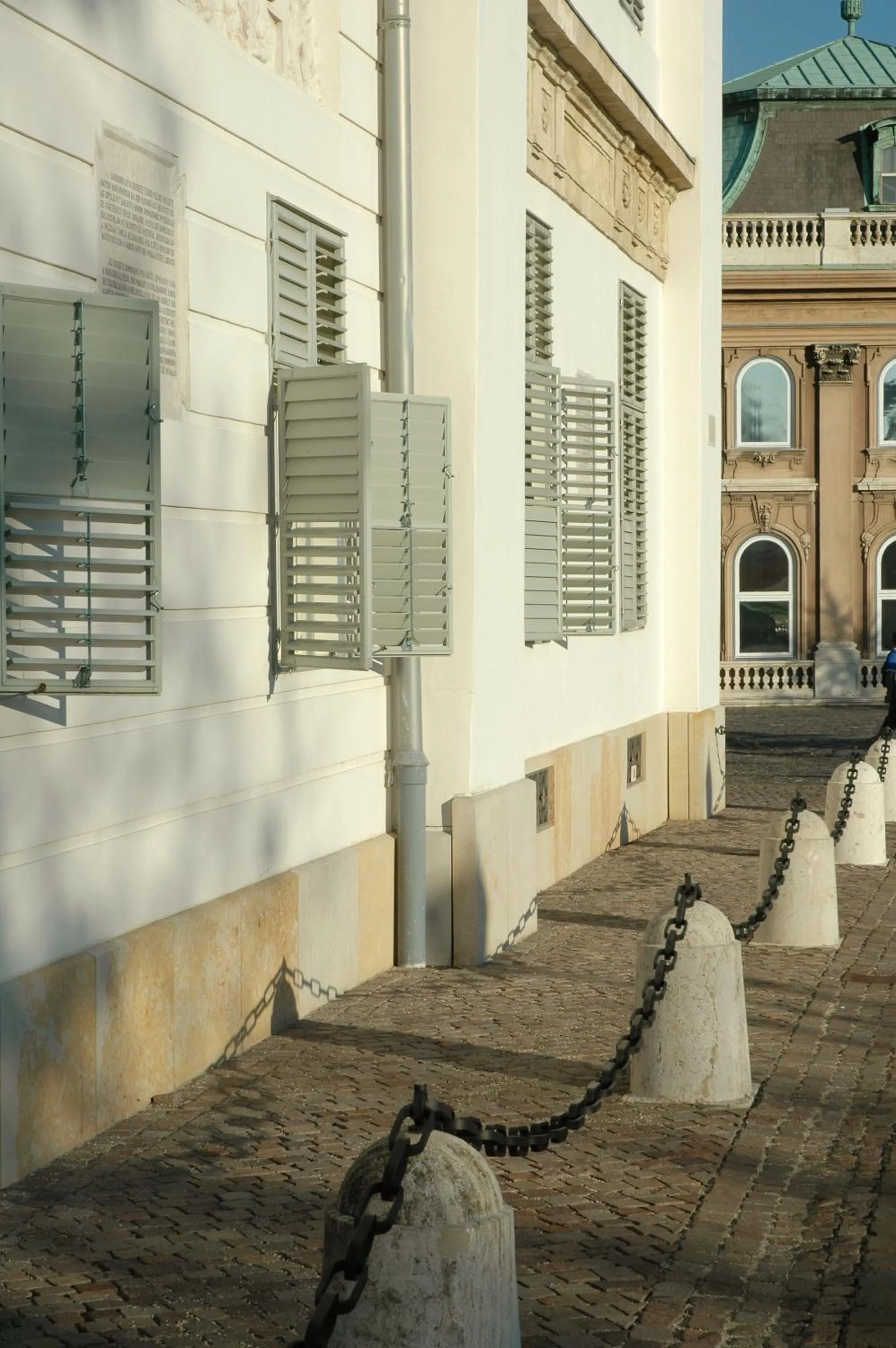 Property building in Buda Castle Hotel Budapest