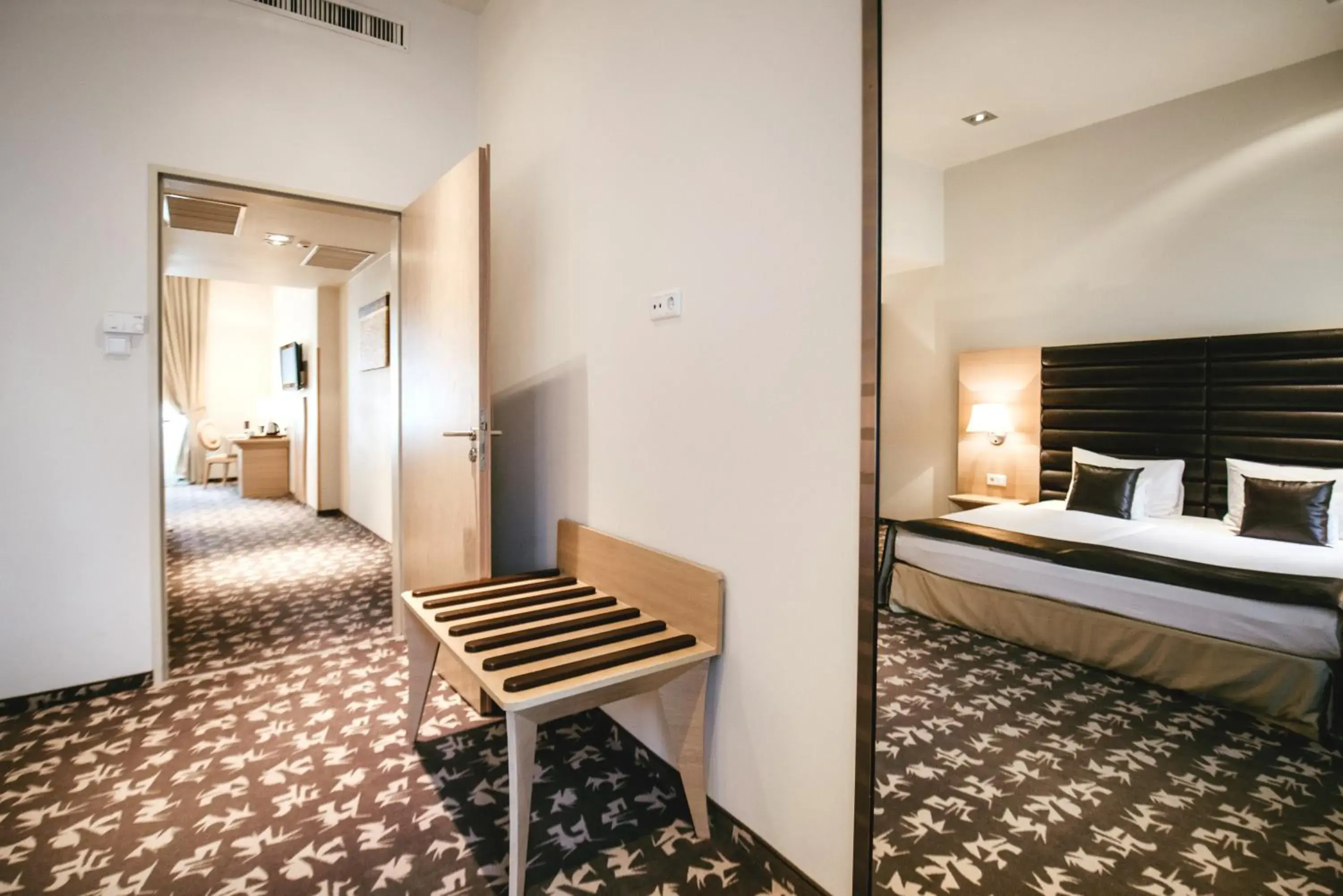 Bed in Buda Castle Hotel Budapest Bed in Buda Castle Hotel Budapest