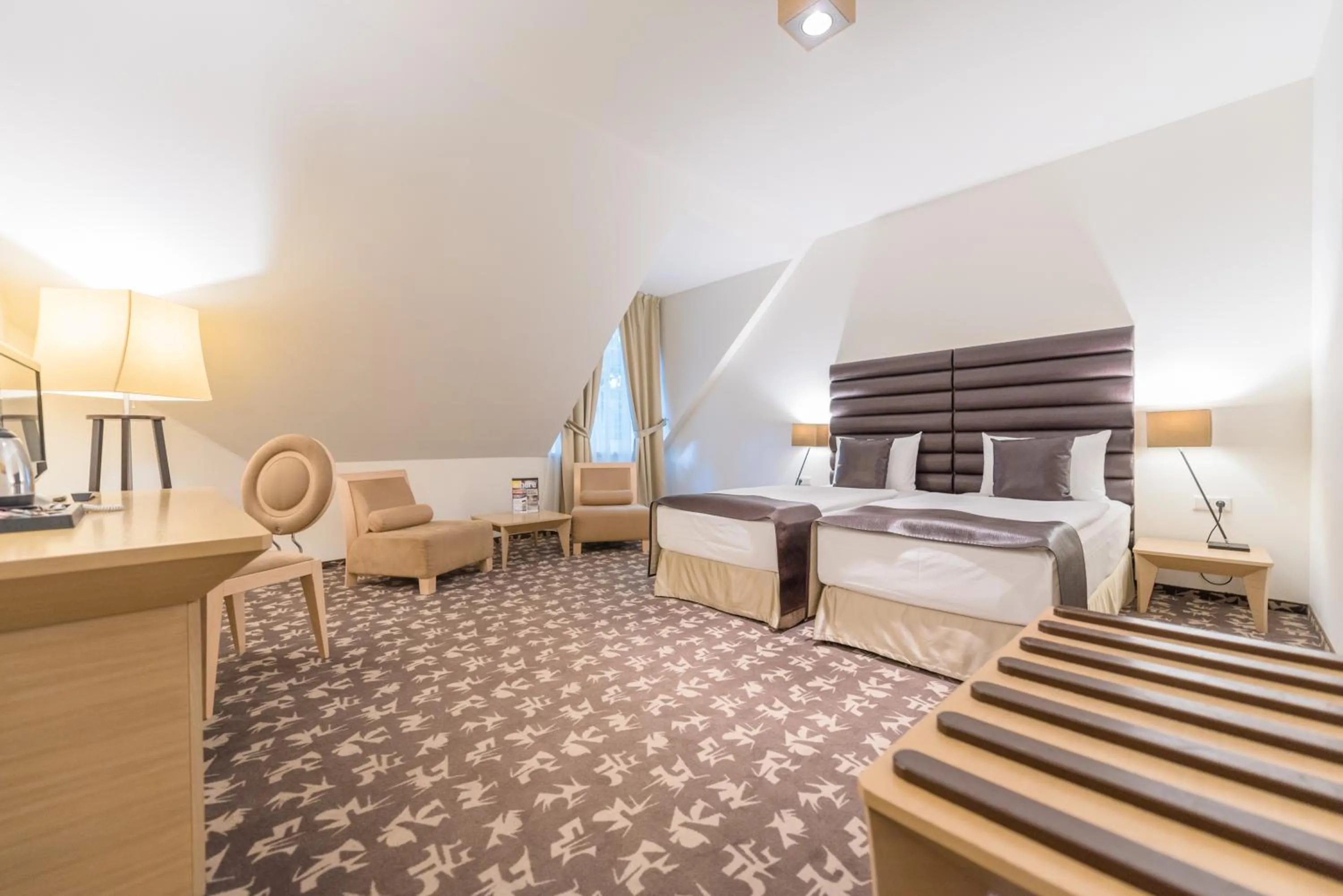 Bedroom, Bed in Buda Castle Hotel Budapest