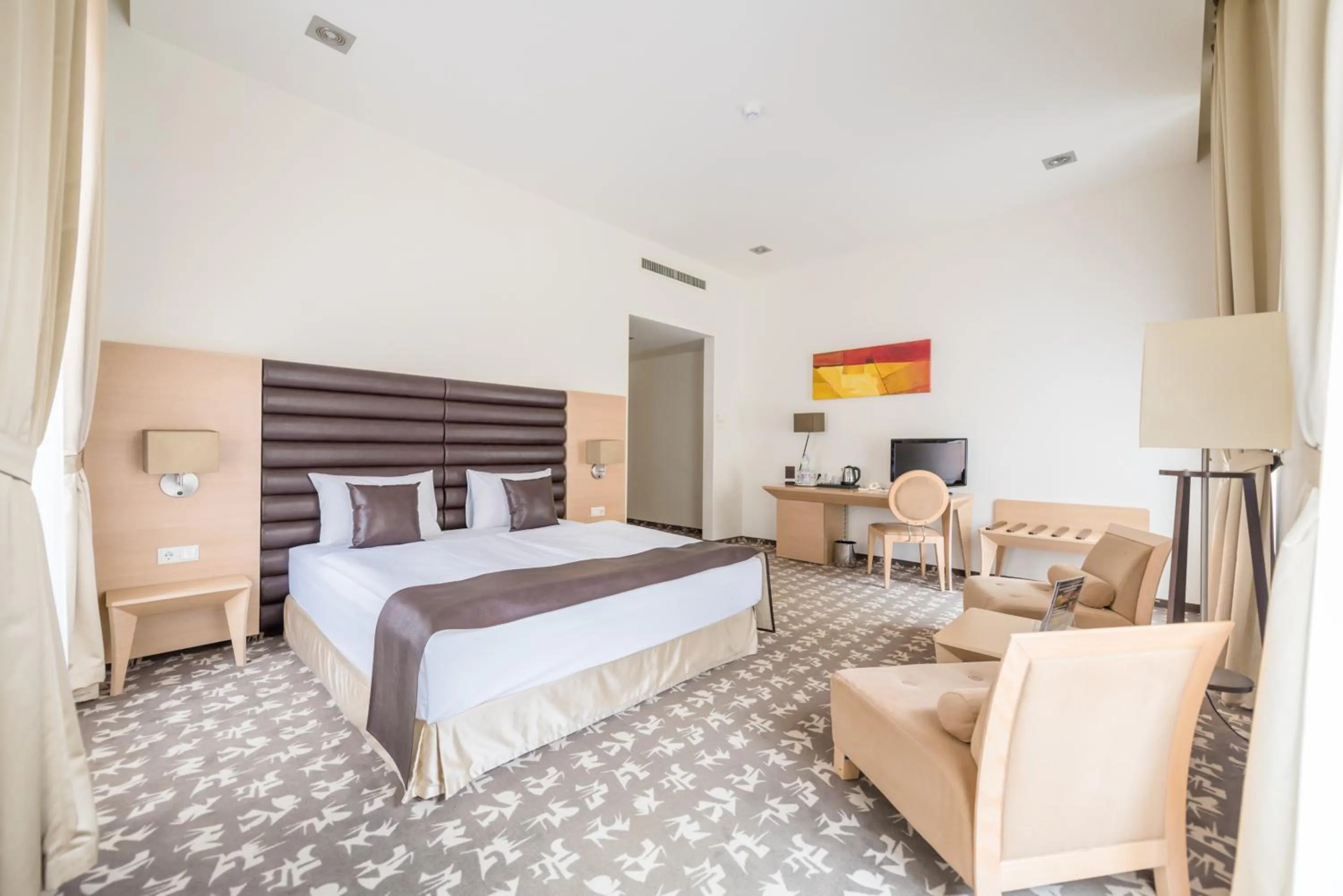 Bedroom, Bed in Buda Castle Hotel Budapest