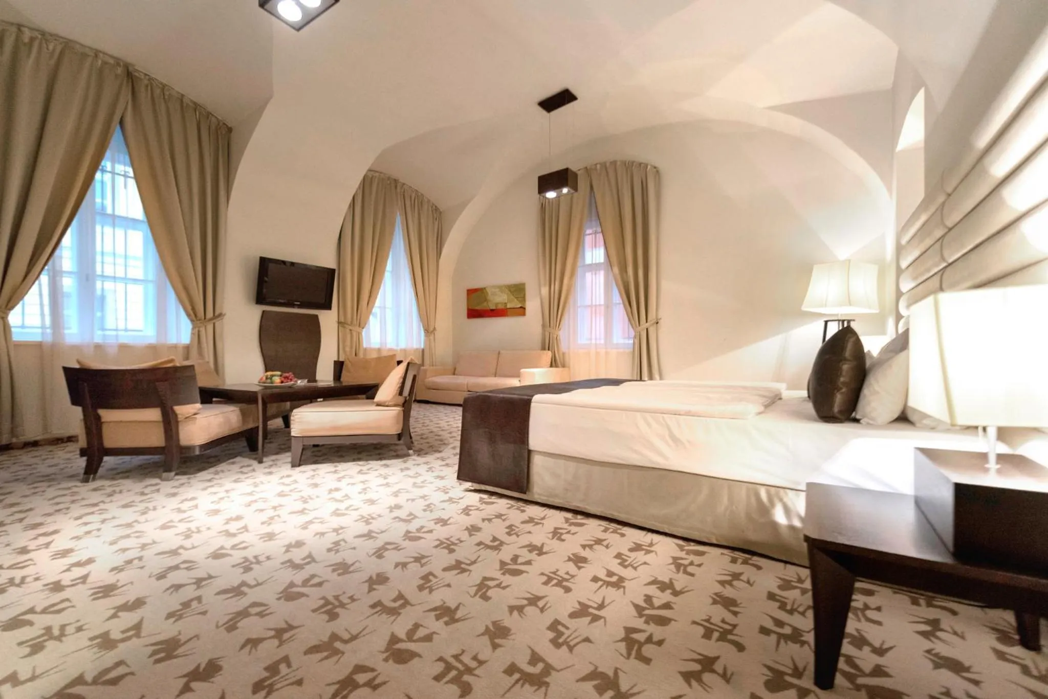 Photo of the whole room, Bed in Buda Castle Hotel Budapest