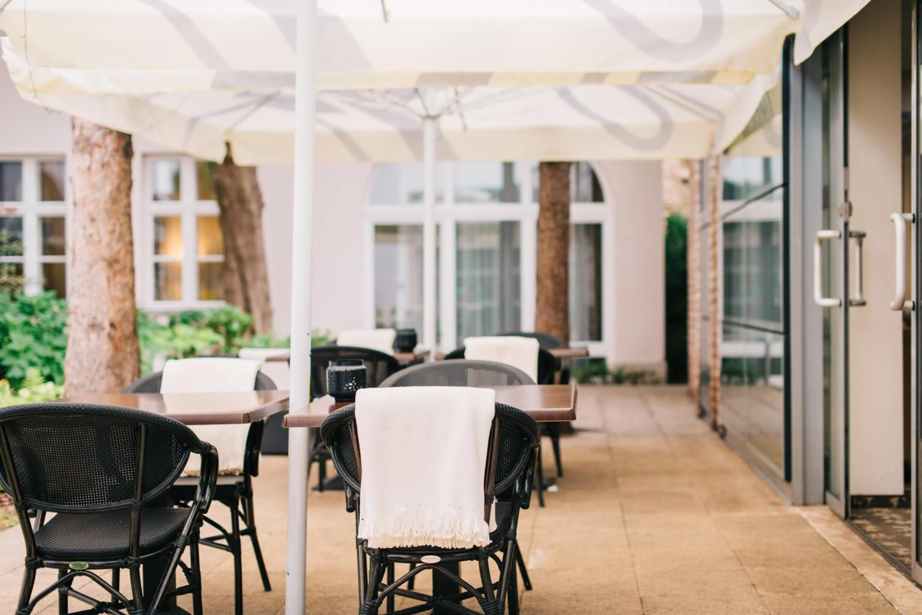 Balcony/Terrace in Buda Castle Hotel Budapest