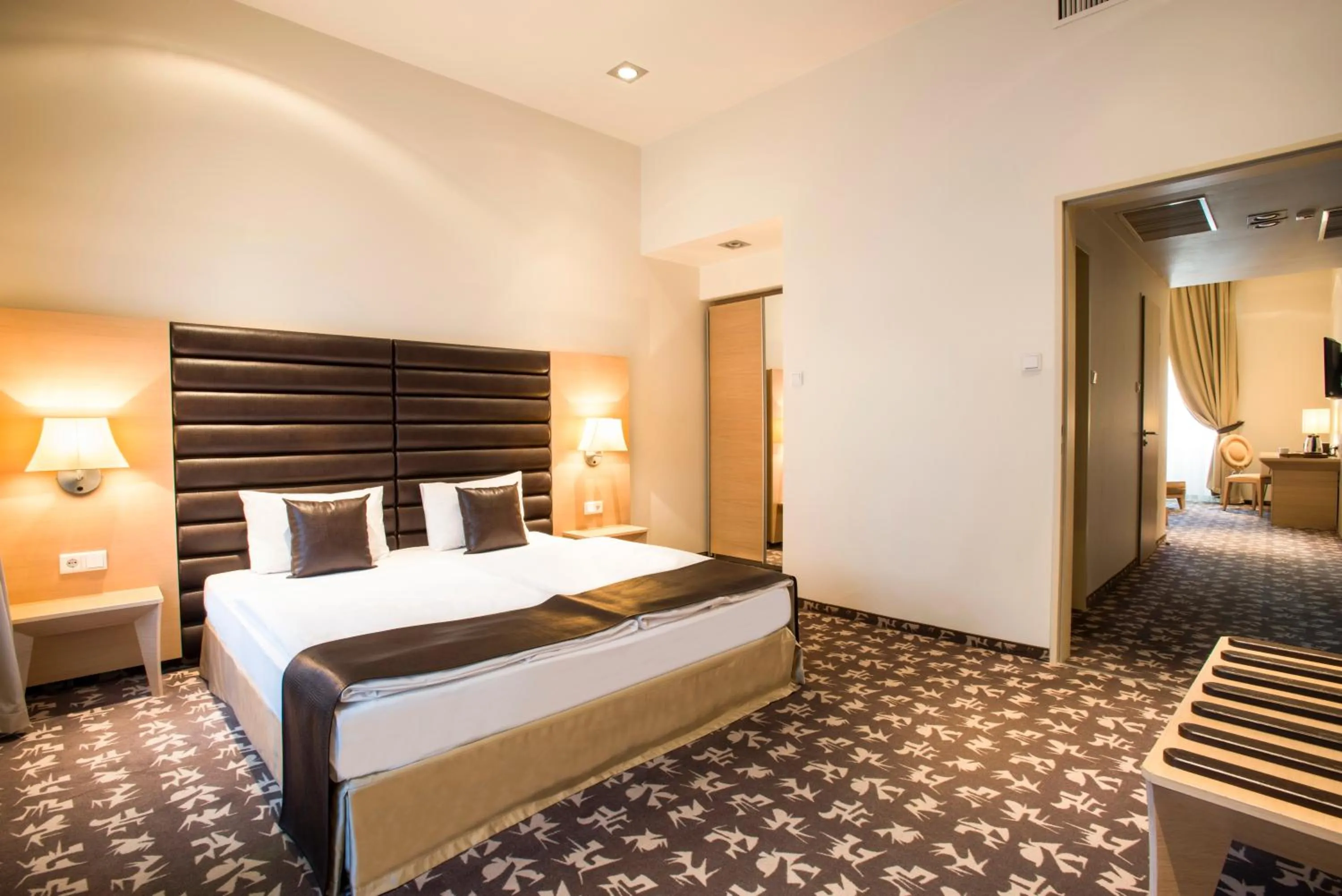 Bedroom, Bed in Buda Castle Hotel Budapest