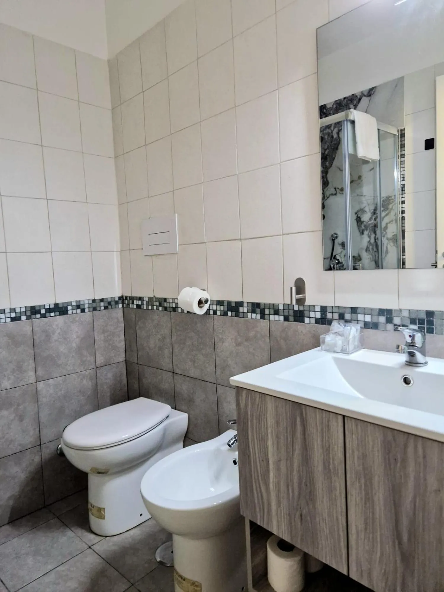 Bathroom in Le stanze di Partenope