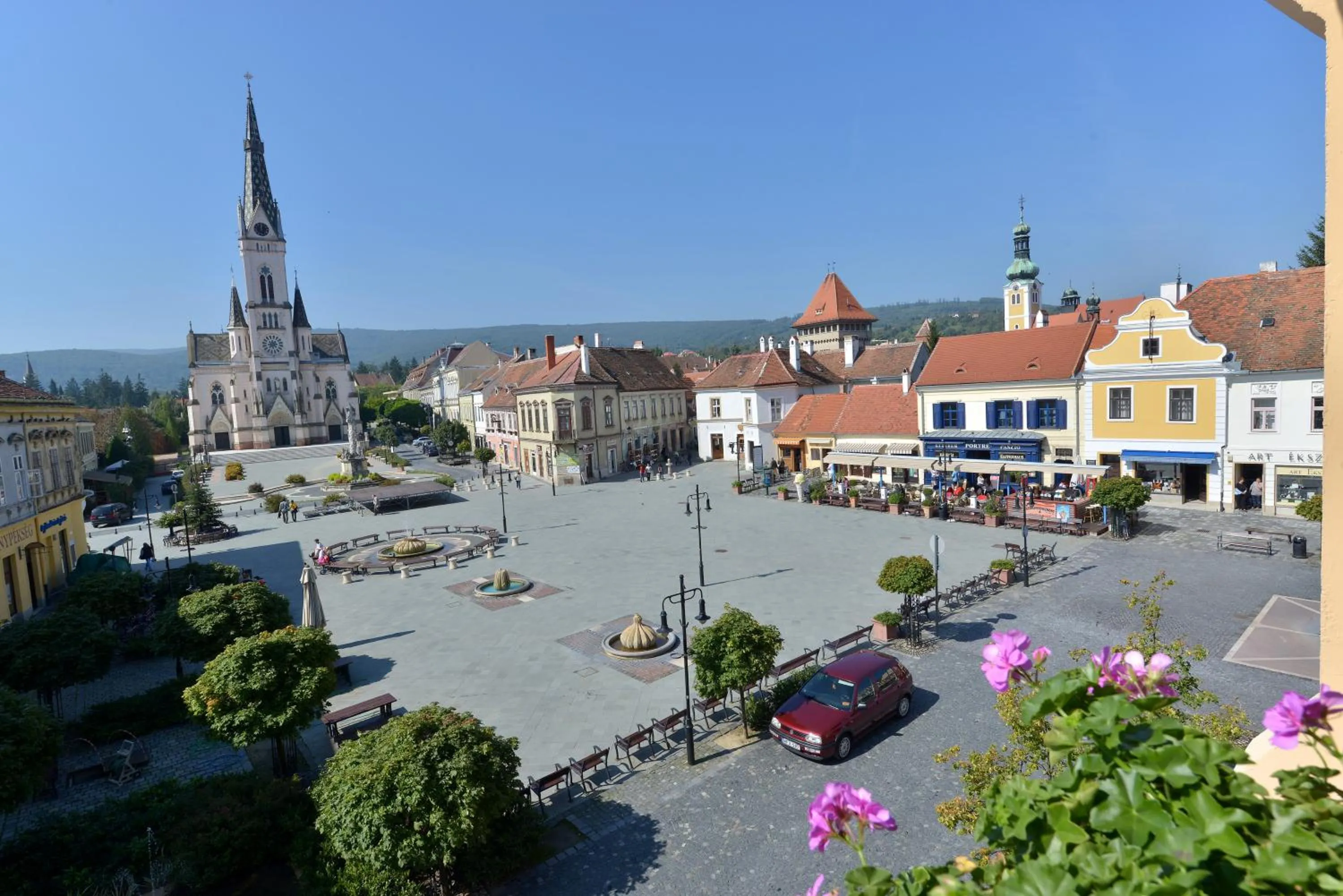 City view in Hotel Irottkö