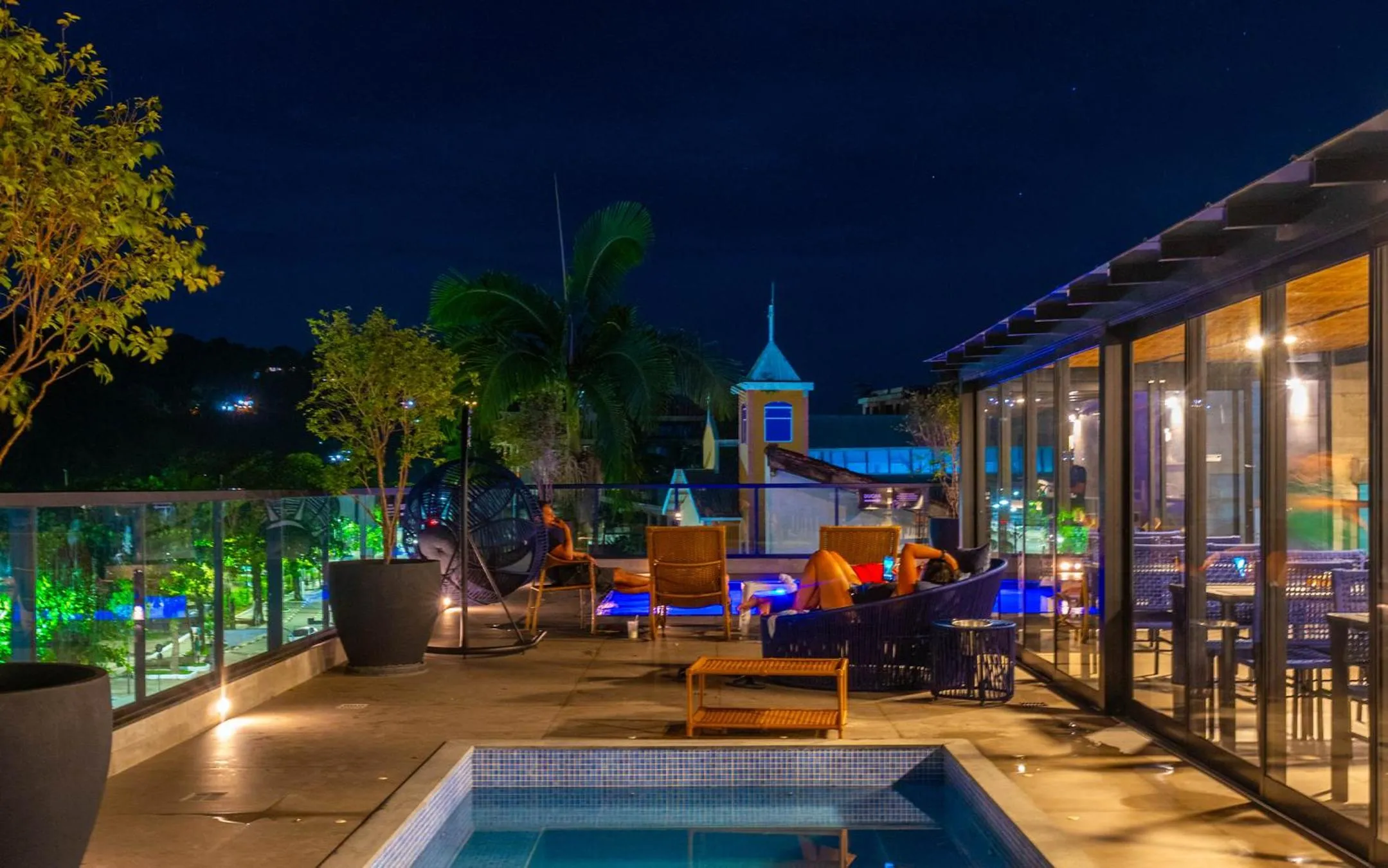 Swimming pool in Ubatuba Praia Hotel