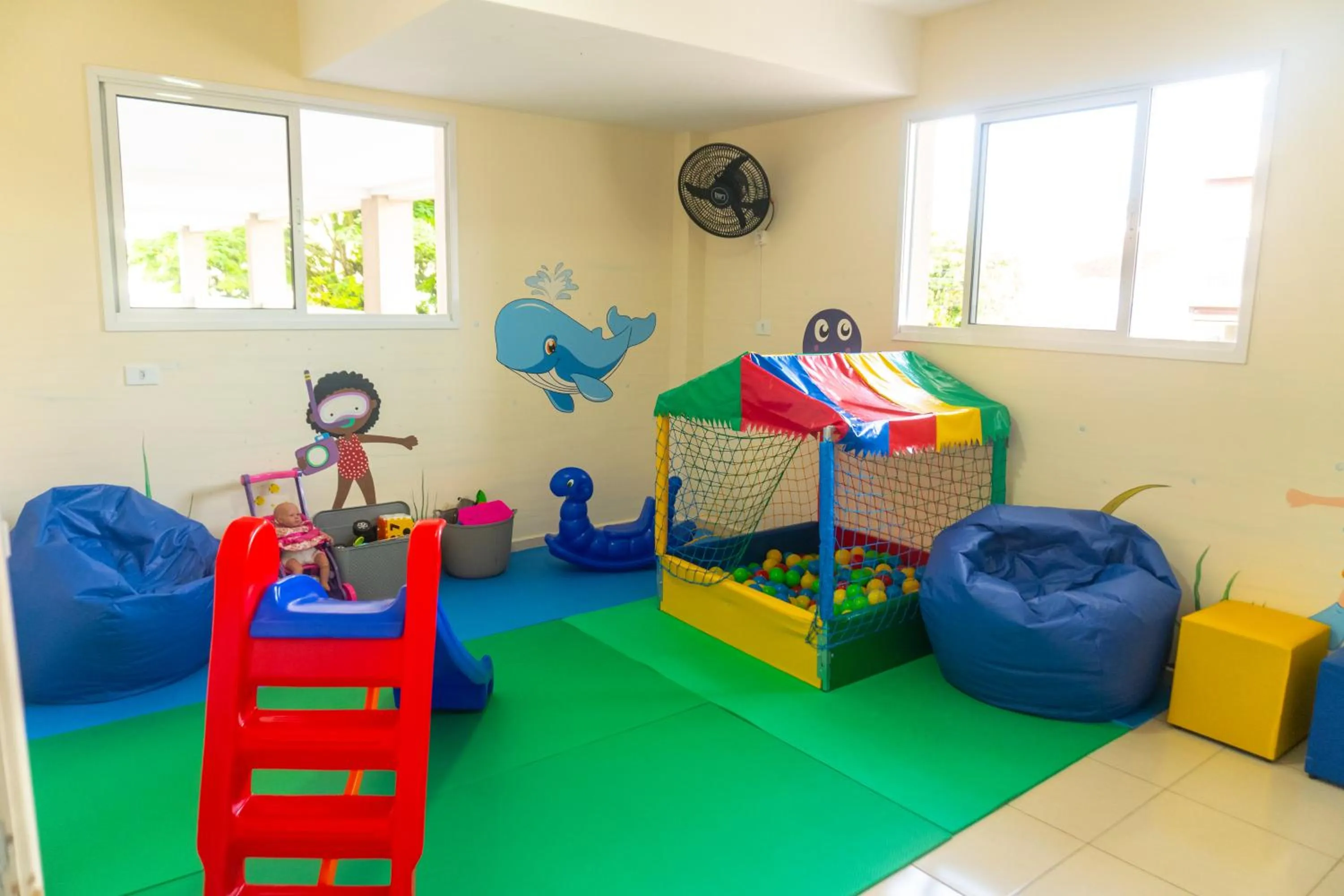 Children play ground in Ubatuba Praia Hotel