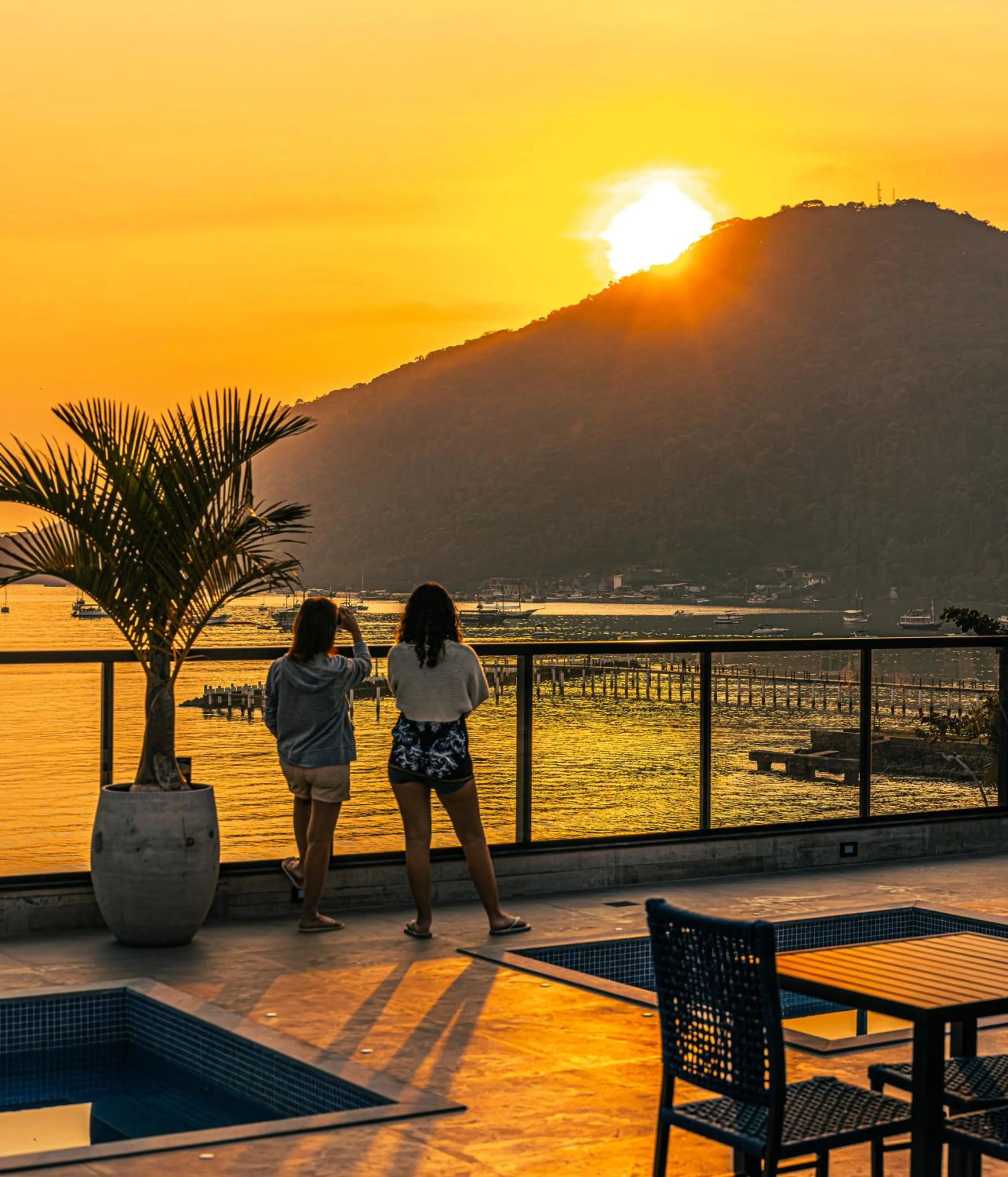 Sea view in Ubatuba Praia Hotel
