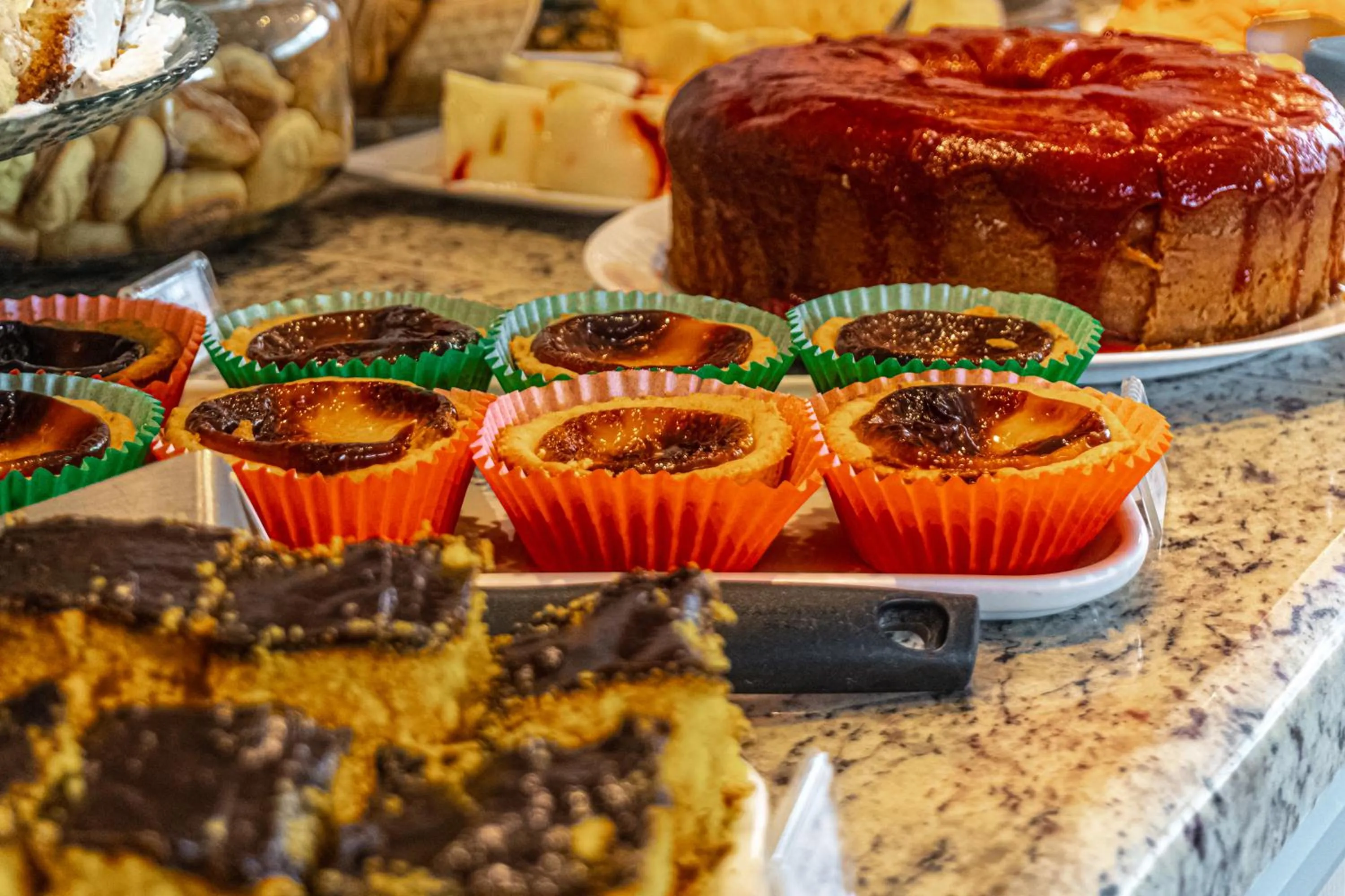 Buffet breakfast in Ubatuba Praia Hotel