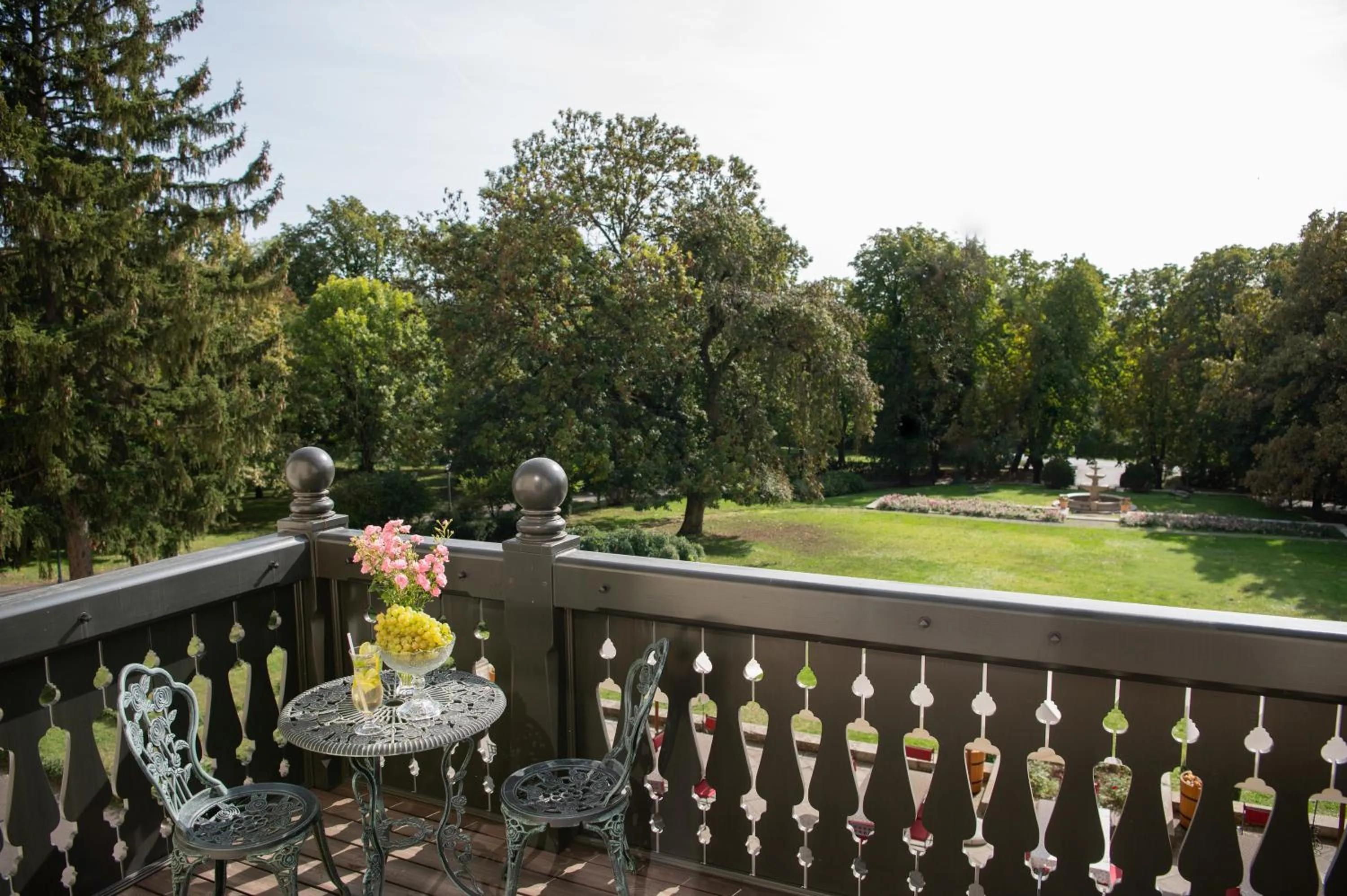 Balcony/Terrace in Castle Hotel Grof Degenfeld Superior